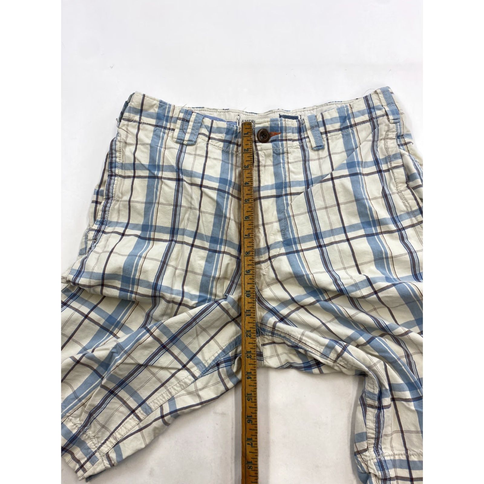 American Eagle Outfitters American Eagle Chino Plaid Short Mens 32 Multicolor Pattern Plaid Outdoor American Eagle Outfitters Mens 32 Chino Shorts Size US 32 / EU 48 - 4 Thumbnail