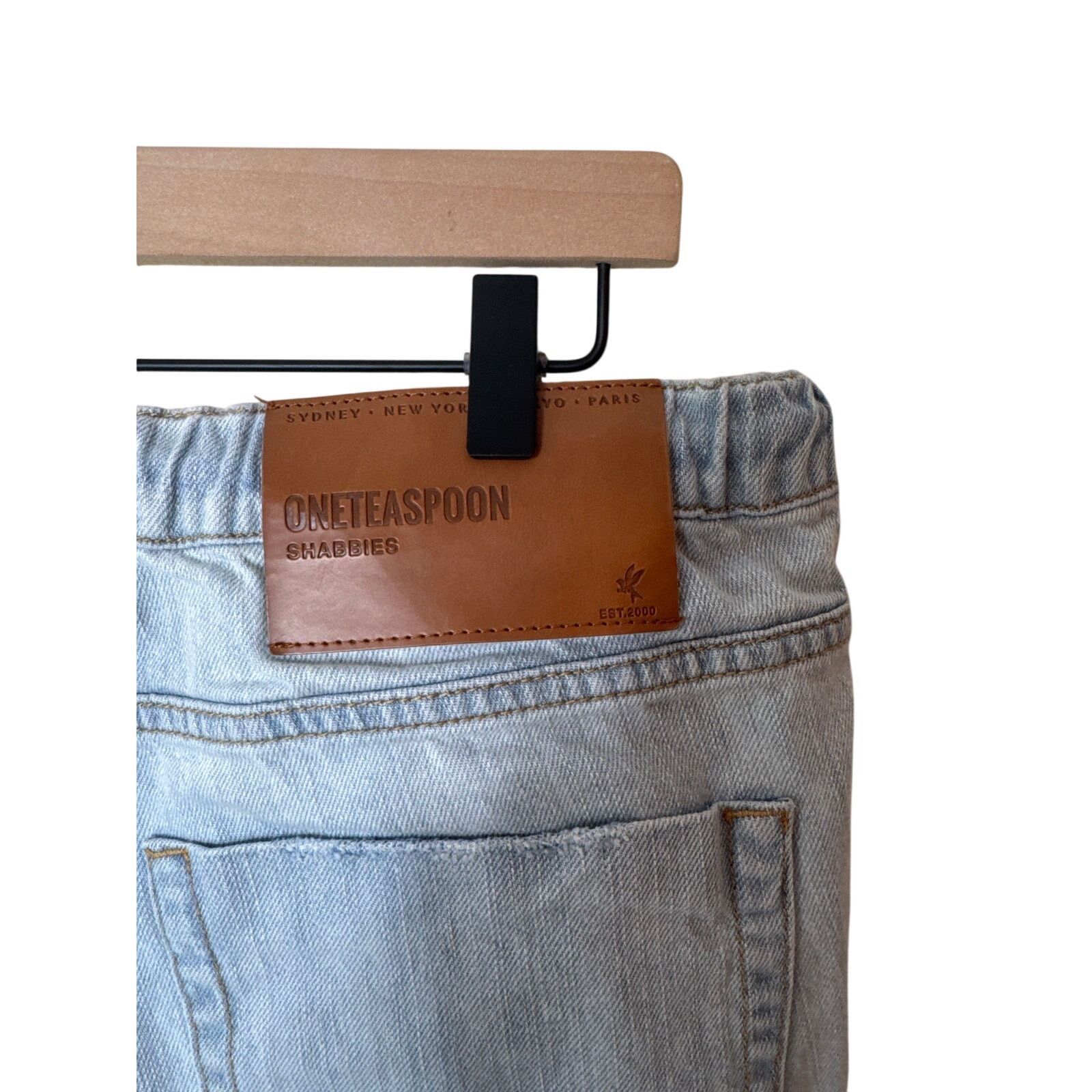 One Teaspoon One Teaspoon Shabbies Drawstring Boyfriend Jeans Size Large Size 34" / US 12 / IT 48 - 3 Thumbnail