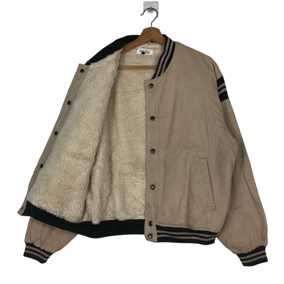 Japanese Brand 🔥Vintage Varsity Bomber Jacket Michel Japan Issey Miyake Size US M / EU 48-50 / 2 - 10 Thumbnail