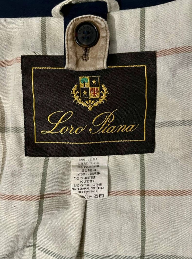 Loro Piana LORO PIANA Men's trench coat Size US L / EU 52-54 / 3 - 2 Thumbnail
