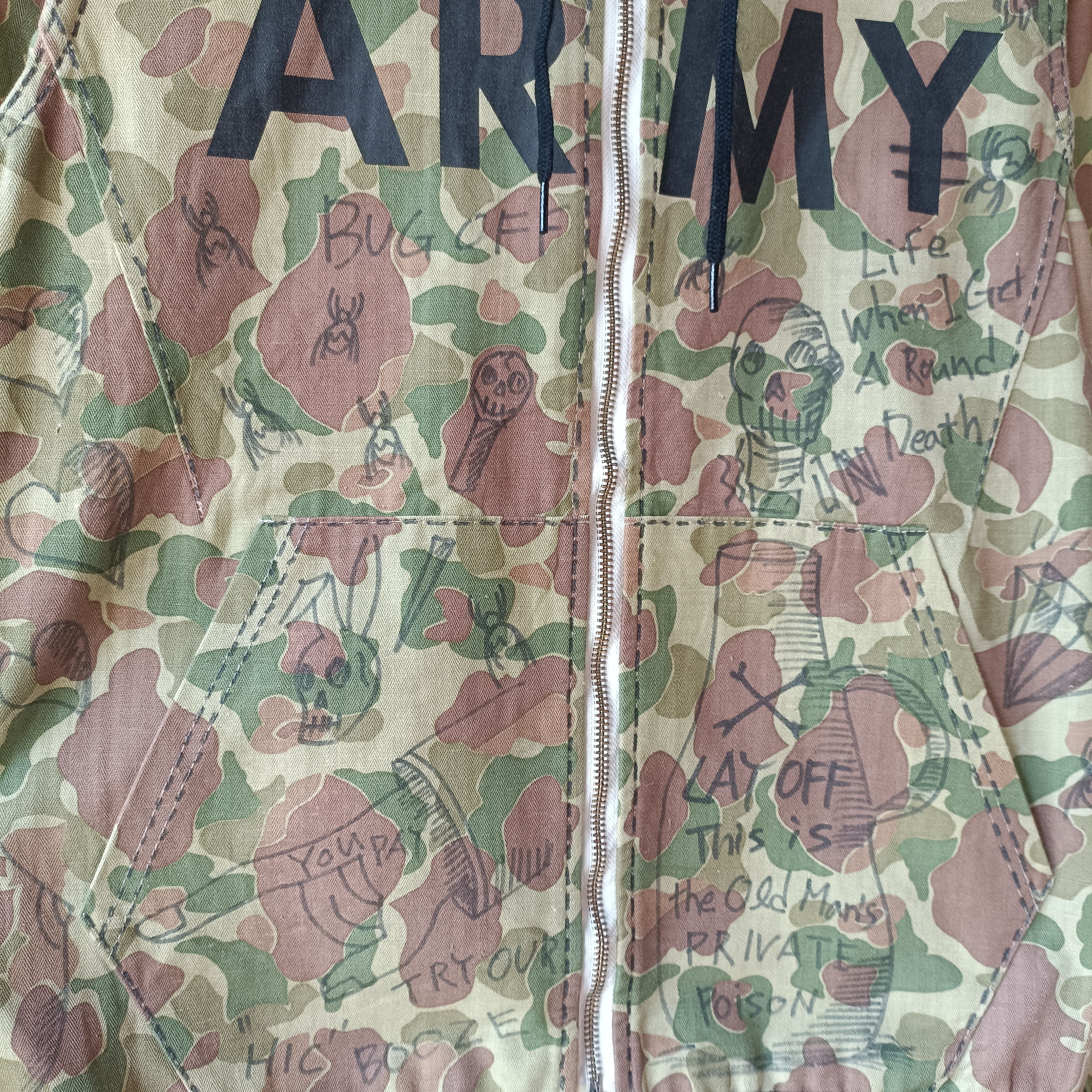 Japanese Brand Armed Japan Duck Hunter Camouflag Reversible Jacket Size US S / EU 44-46 / 1 - 7 Thumbnail
