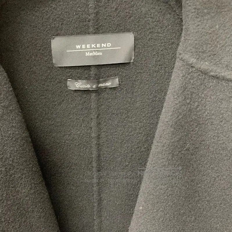 Max Mara MaxMara Stylish Black Women's Coat . Size M / US 6-8 / IT 42-44 - 5 Thumbnail