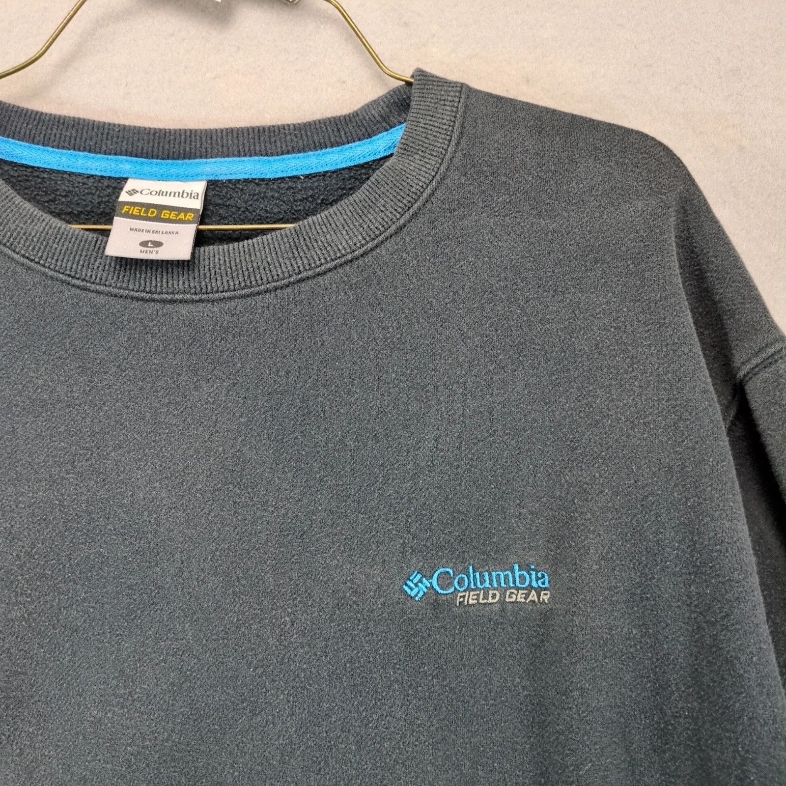Columbia Columbia Field Gear Pullover Crew Sweatshirt Men's L Gray Size US L / EU 52-54 / 3 - 8 Thumbnail