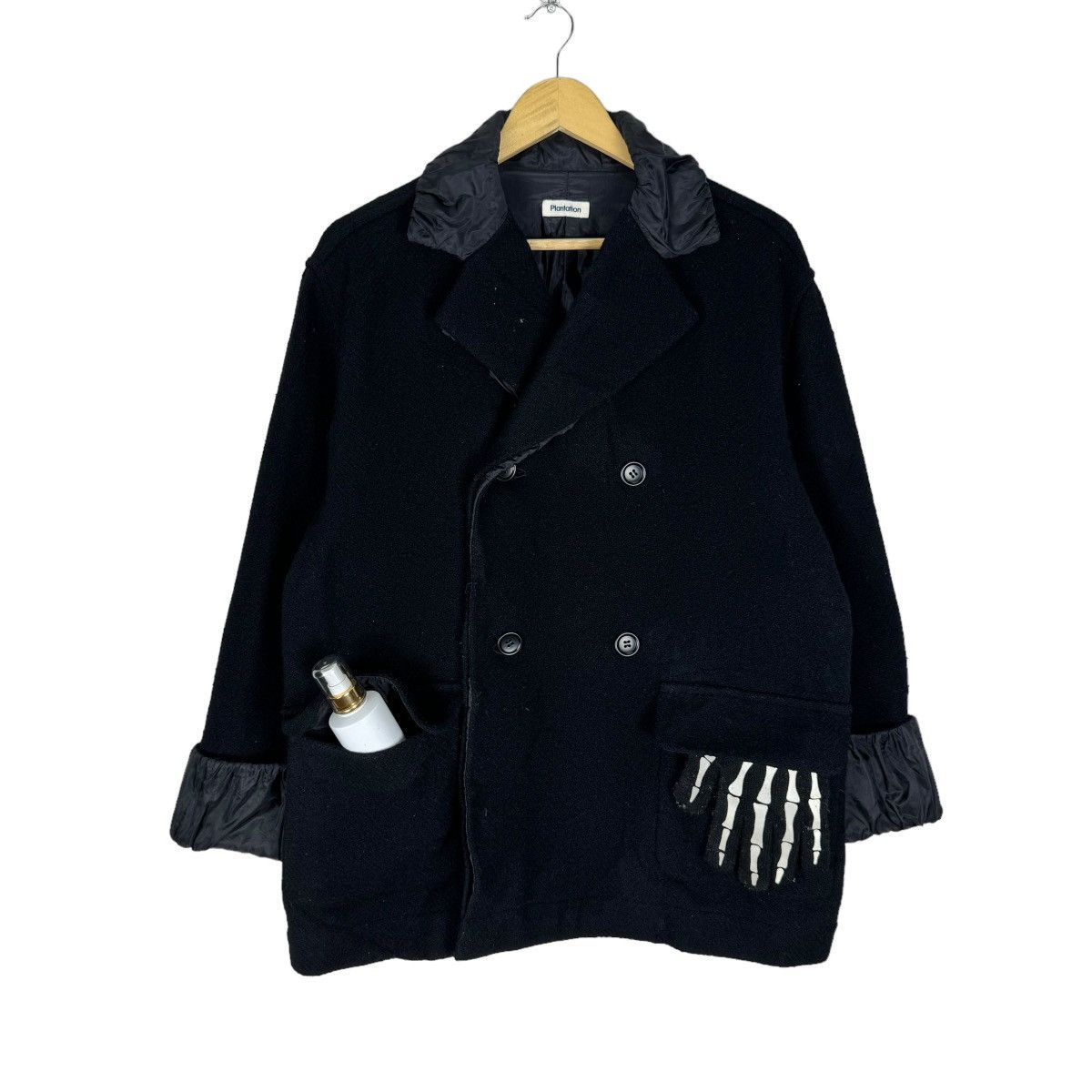 Issey Miyake 🔥PLANTATION ISSEY MIYAKE DOUBLE BREASTED BUTTON JACKET Size US M / EU 48-50 / 2 - 1 Thumbnail