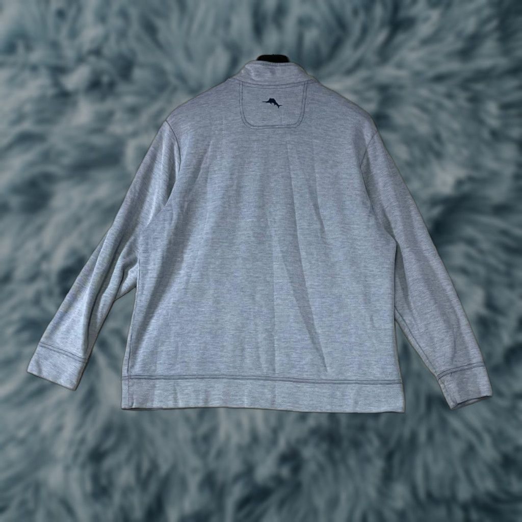 Tommy Bahama Tommy Bahama Fleece Pullover Zipper Gray Men L Size Pullover Shirt? Size US L / EU 52-54 / 3 - 1 Thumbnail
