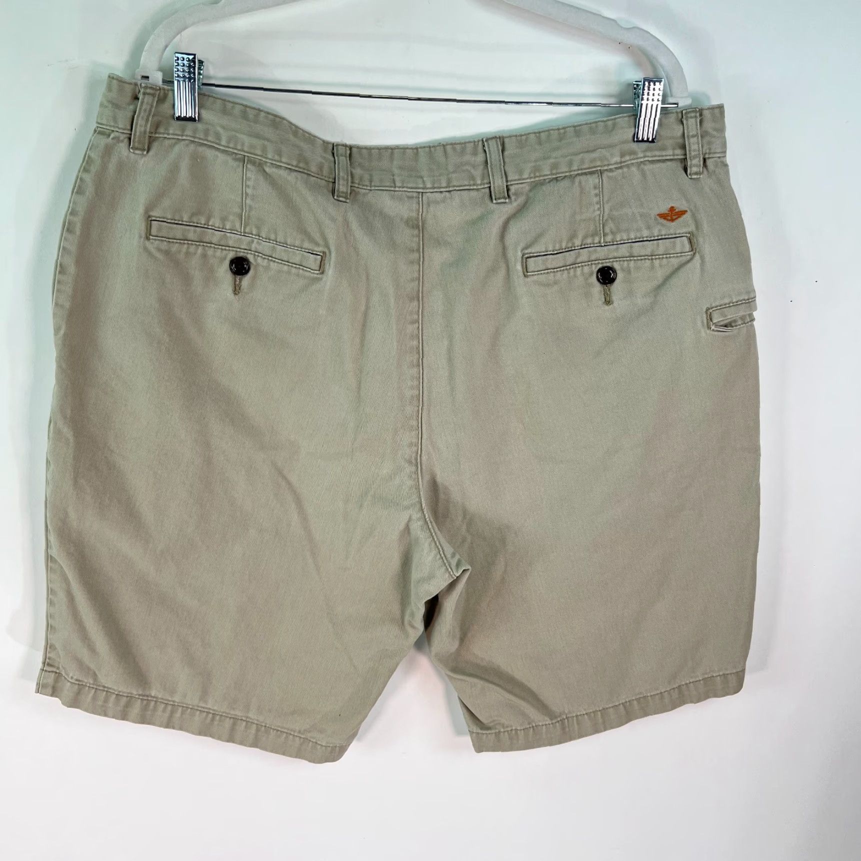 Dockers DOCKERS Mens Chino Shorts Size 40 Beige Flat Front Mid Rise Slash Pockets Casual Size US 40 / EU 56 - 2 Thumbnail