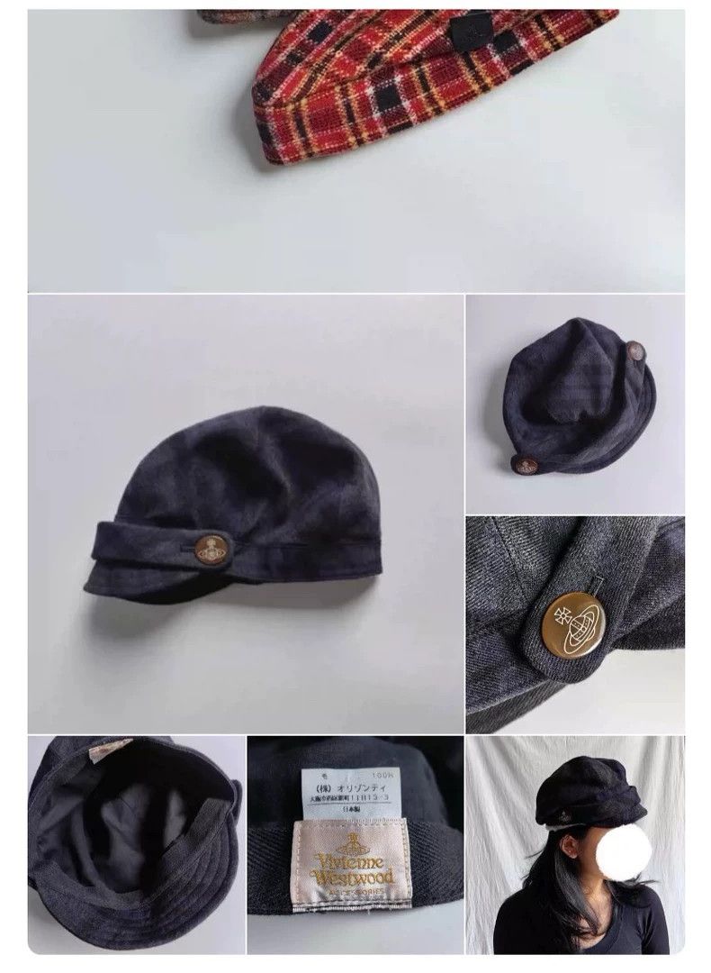 Vivienne Westwood Vivienne Westwood cap Size ONE SIZE - 1 Thumbnail