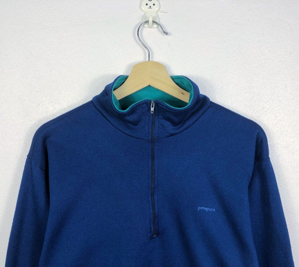 Patagonia × Vintage Rare Vintage Patagonia Half Zip Jumper Sweater Made in USA Size US L / EU 52-54 / 3 - 2 Thumbnail