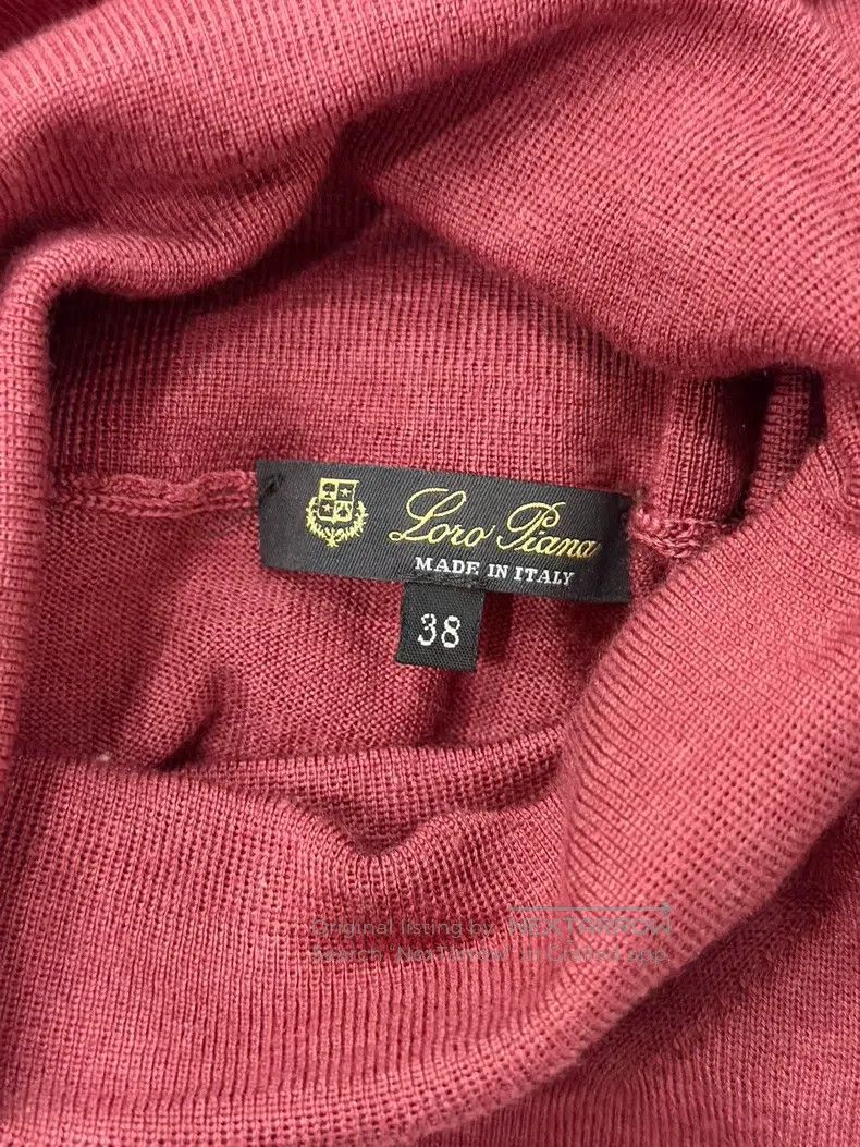Loro Piana Loro Piana Cashmere Silk High Neck Sweater Size XS / US 0-2 / IT 36-38 - 2 Thumbnail
