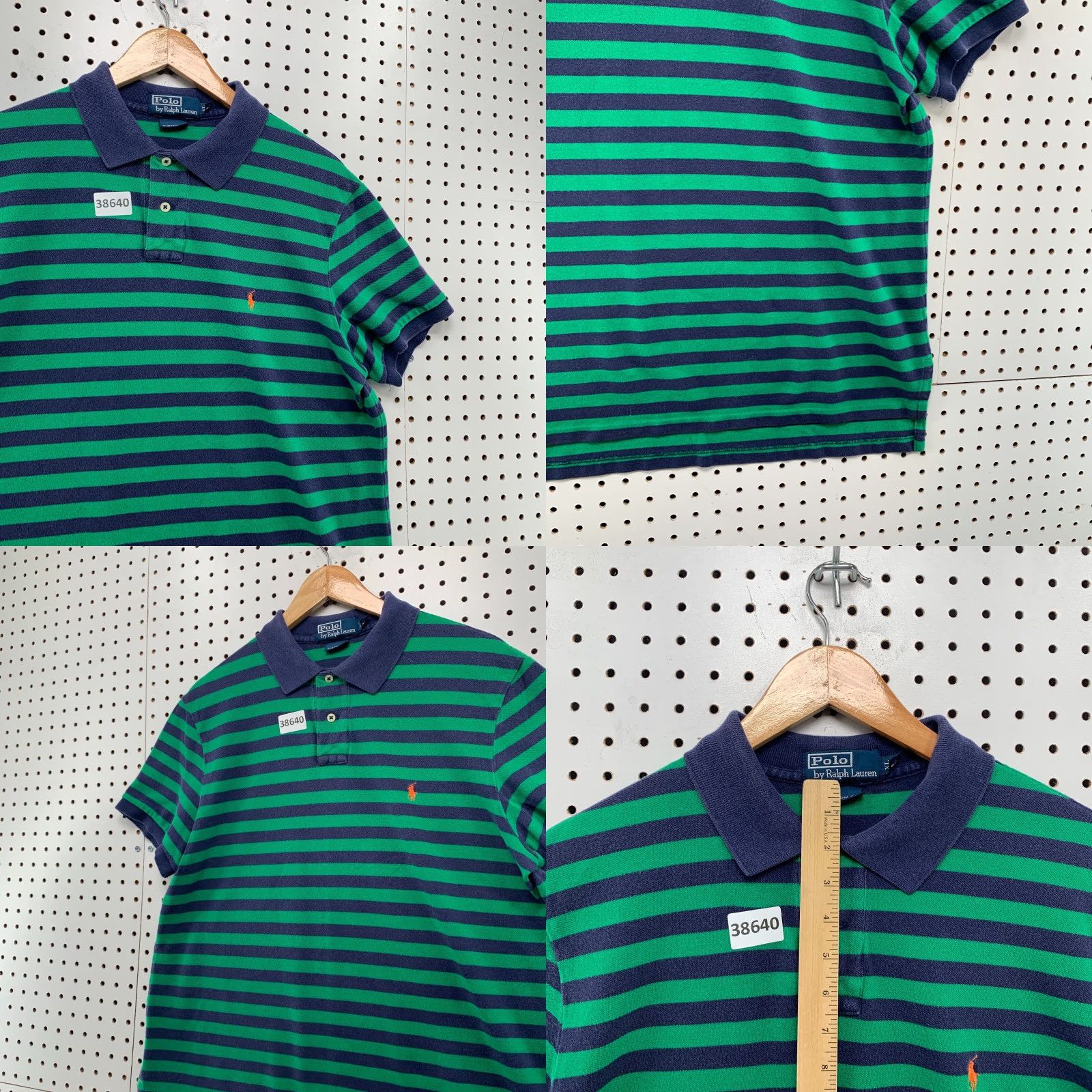 Polo Ralph Lauren Polo Ralph Lauren Shirt Mens XL Blue Striped Collared Polo Shirt 90s Preppy Men’s XL Blue Polo Ralph Lauren Shirt Mens XL Blue Striped Collared 22x28 Size US L / EU 52-54 / 3 - 8 Thumbnail