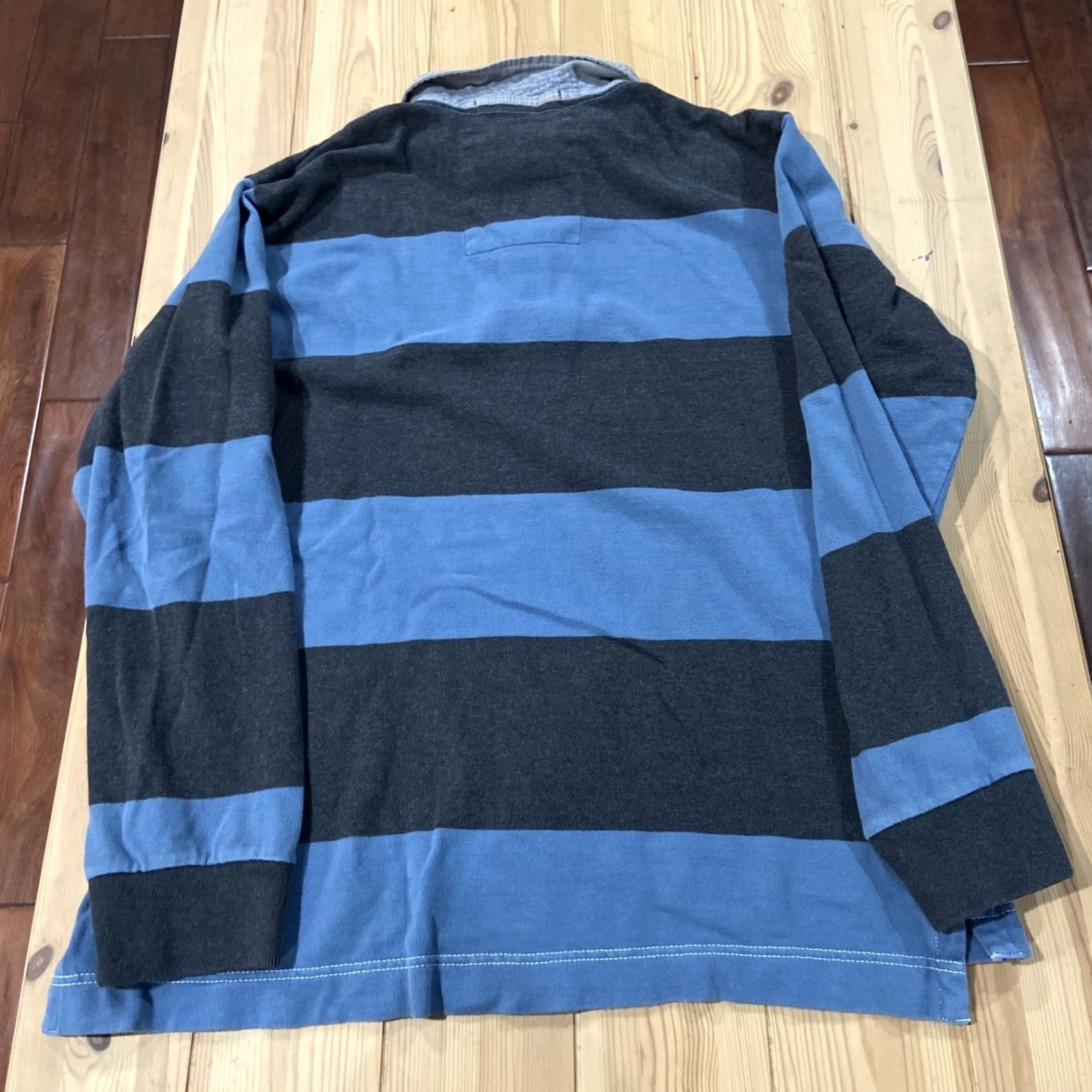 Gap VINTAGE Gap Rugby Shirt Mens XL Blue Long Sleeve Polo Preppy Y2K Size US XL / EU 56 / 4 - 5 Thumbnail