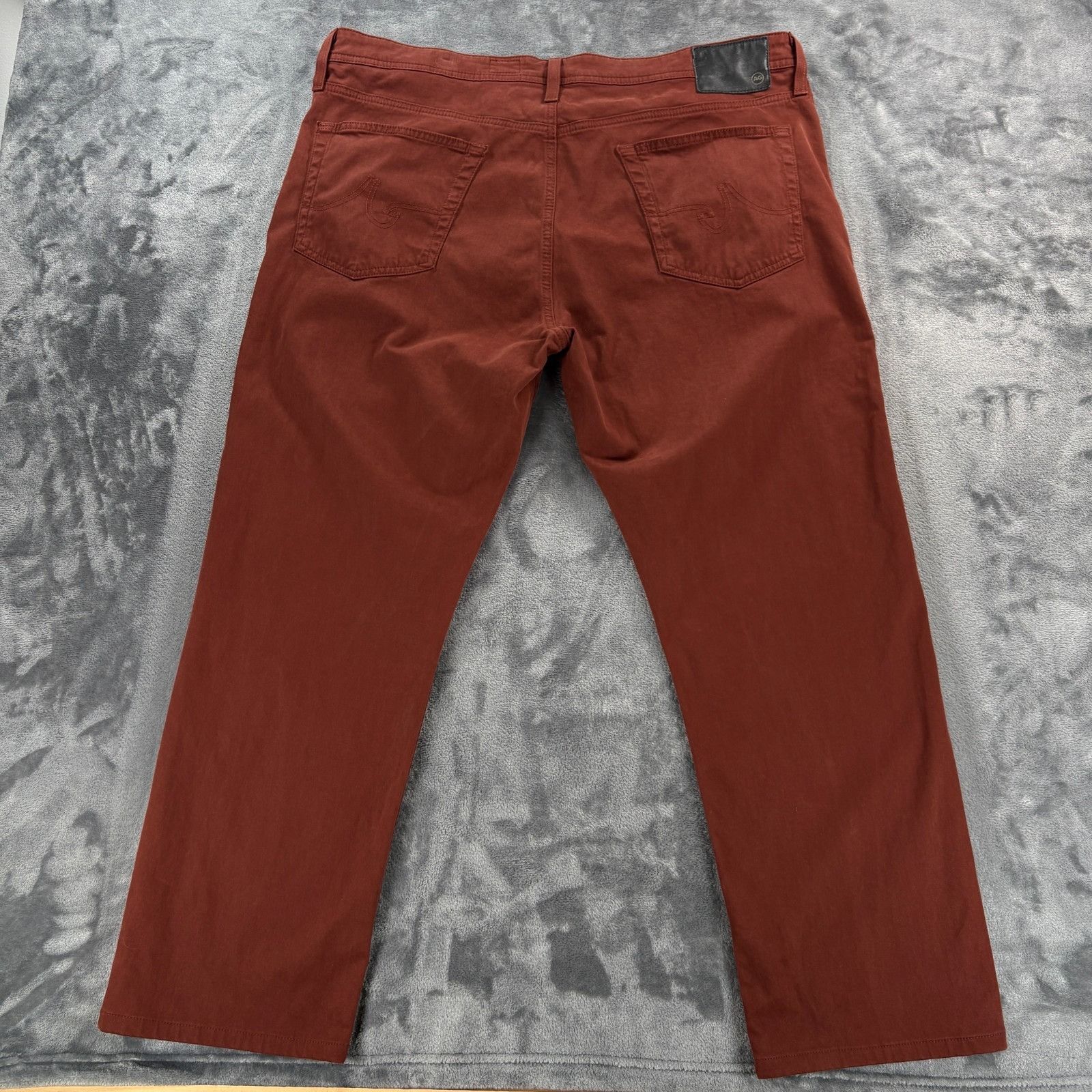 AG Adriano Goldschmied AG Adriano Goldschmied The Graduate 40x28 Rust Brown Tailore Size US 40 / EU 56 - 3 Thumbnail