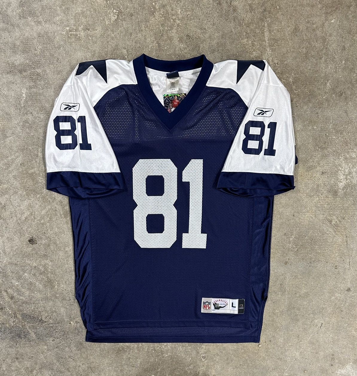 Reebok Crazy Y2K Owens Dallas Cowboys NFL Football Jersey Size US L / EU 52-54 / 3 - 1 Thumbnail