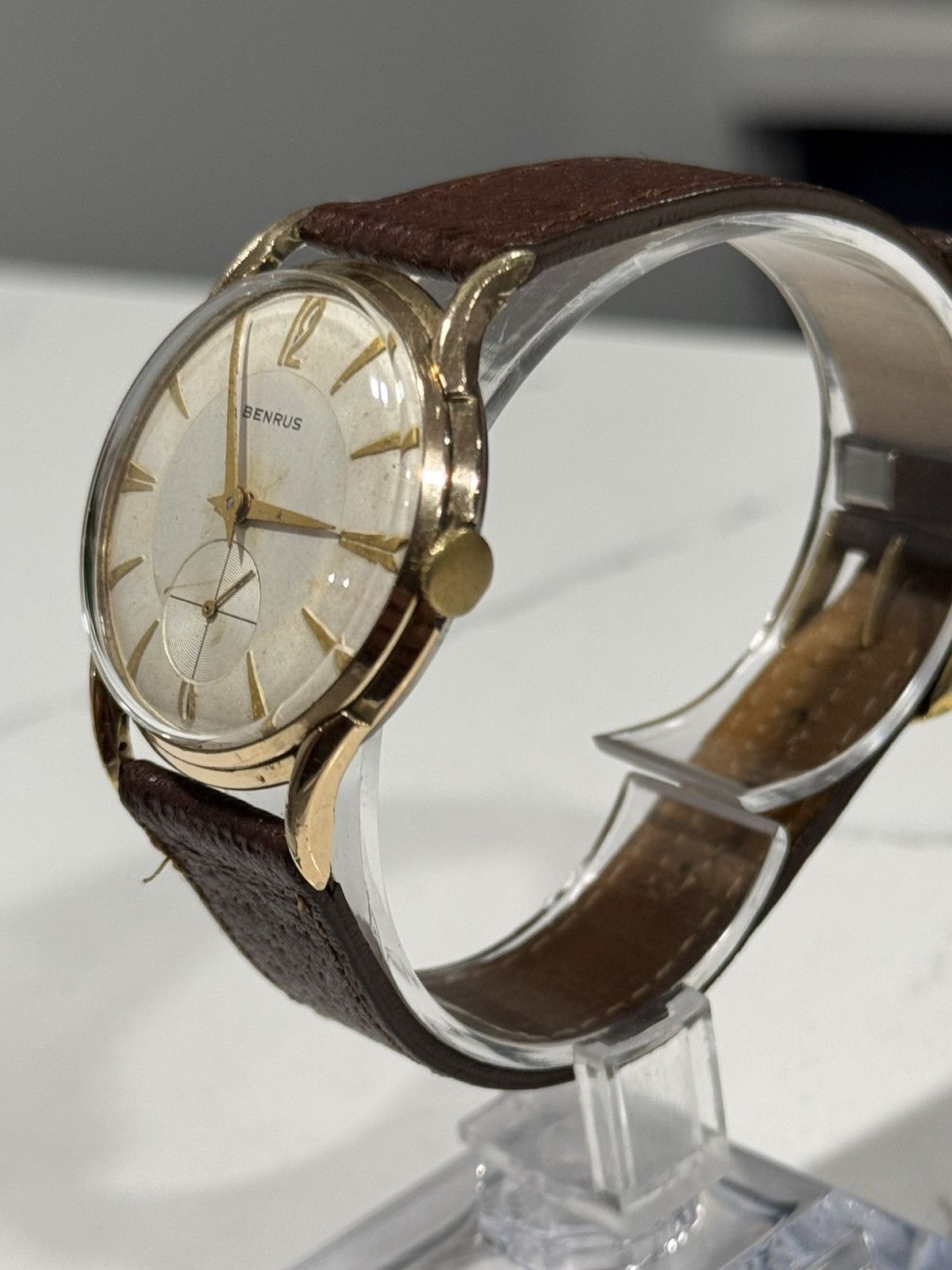 Other 1950s Benrus Automatic Swiss Movement Watch Size 34 - 5 Thumbnail