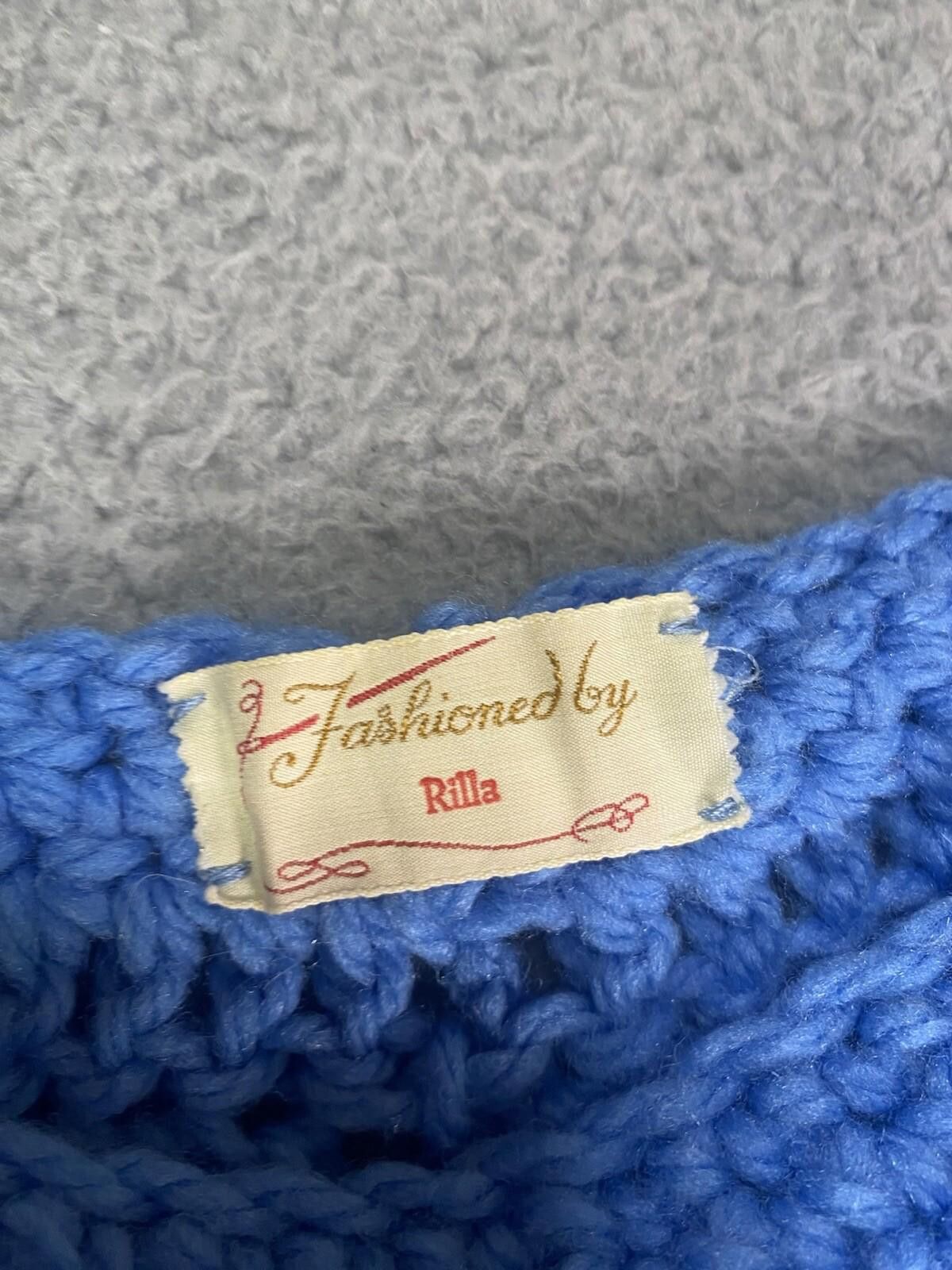 Other Fashioned By Rilla Cardigan Shawl Scarf Knit Top OS Boho Size ONE SIZE - 3 Thumbnail