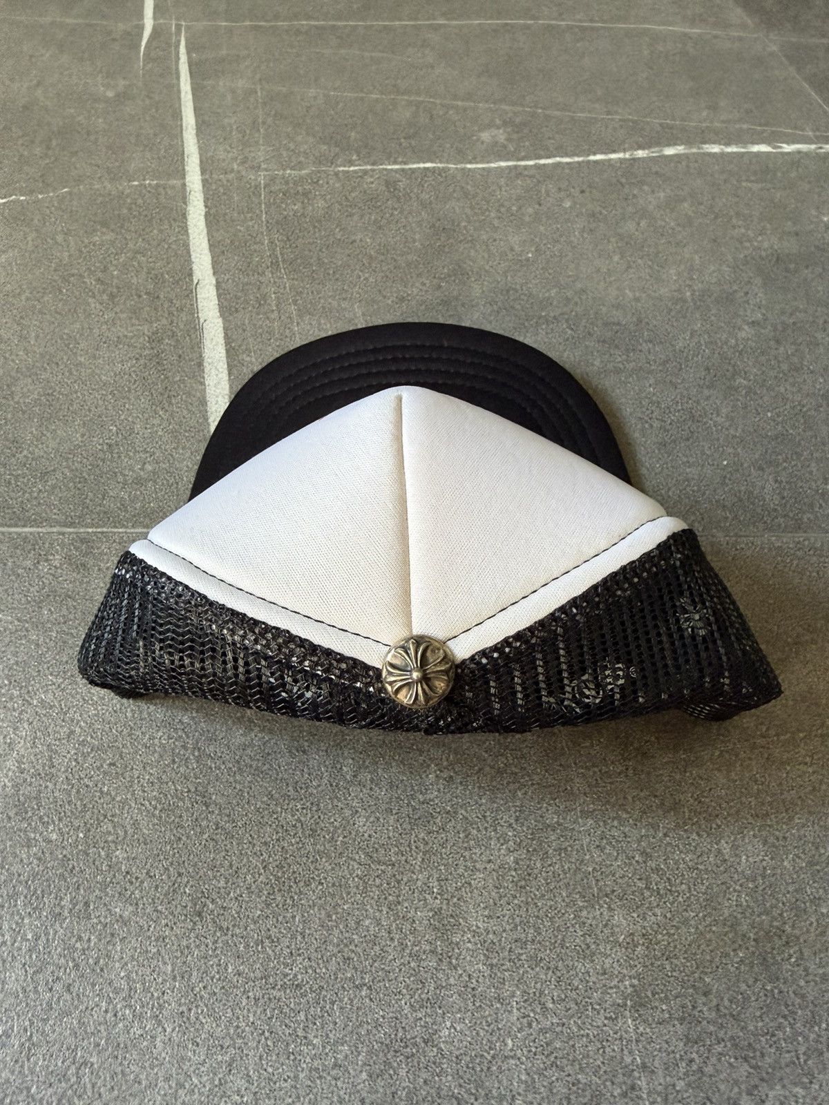 Chrome Hearts Chrome Hearts Black Eye Chart Hat Size ONE SIZE - 4 Thumbnail