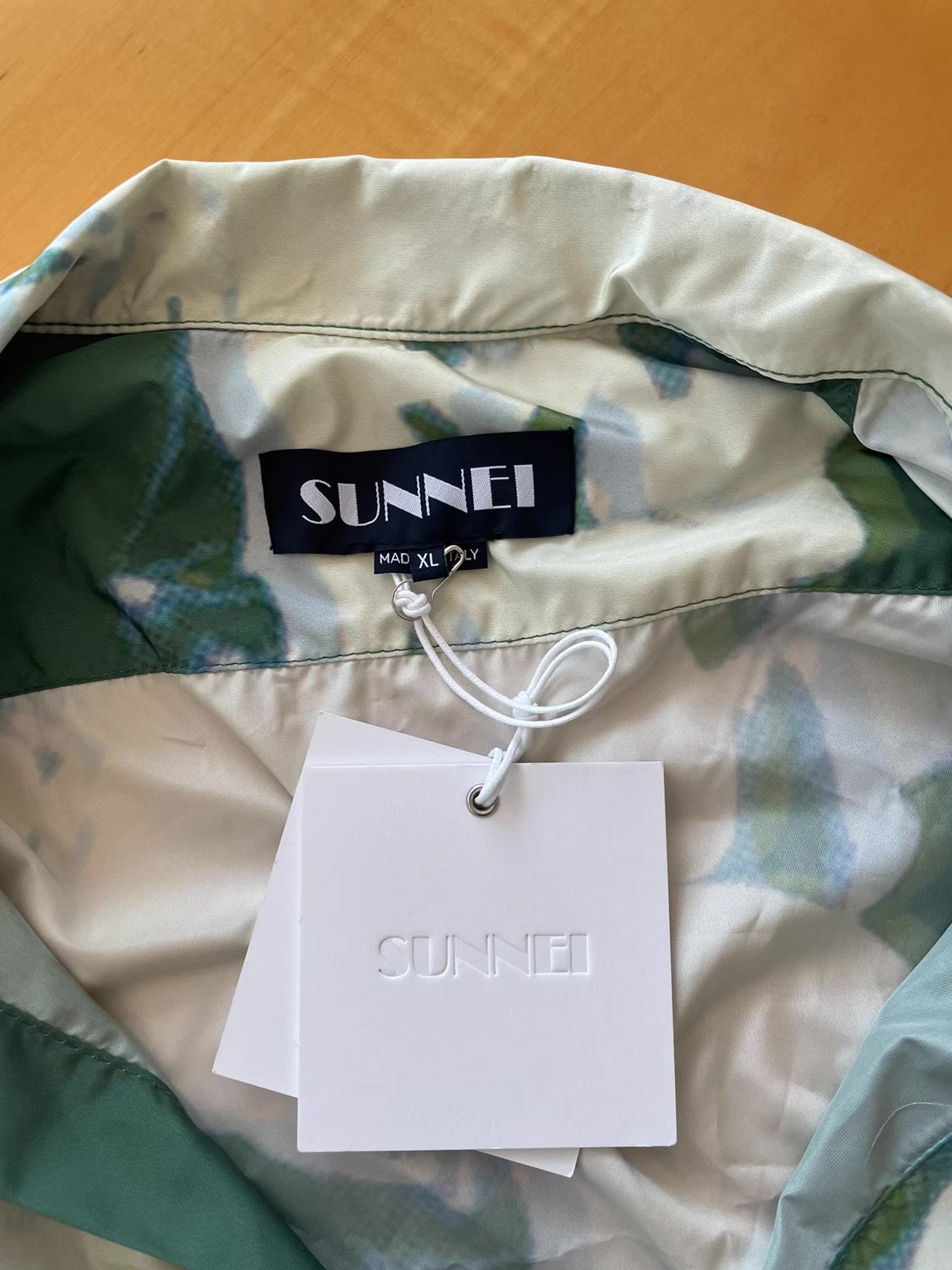 Sunnei Sunnei Printed Lightweight Jacket Shirt Ｑ21 Size US XL / EU 56 / 4 - 6 Thumbnail