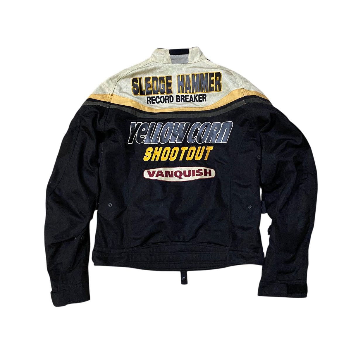 YELLOW CORN ☀️Vintage Yellow Corn x Vanquish Sledge Hammer racing jacket Size US M / EU 48-50 / 2 - 4 Thumbnail