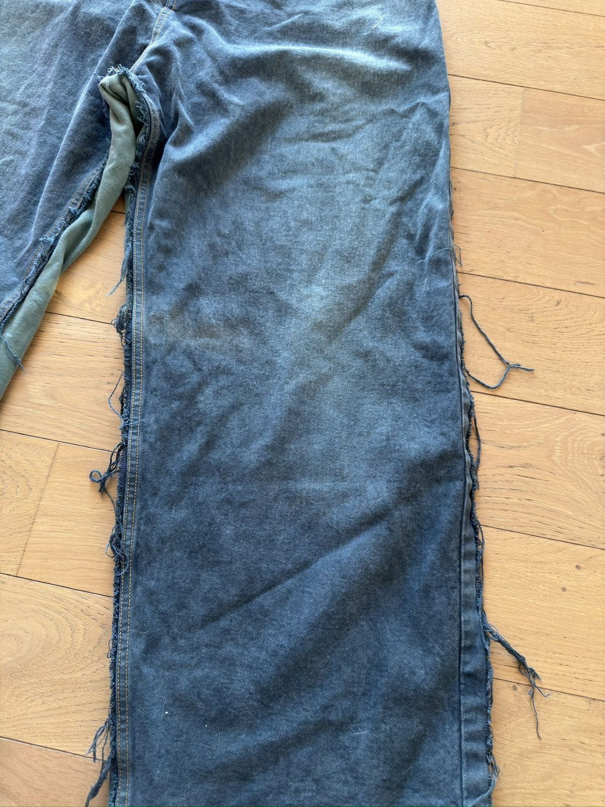 Balenciaga BALENCIAGA HYBRID SWEETPANTS DENIM Size US 33 - 4 Thumbnail