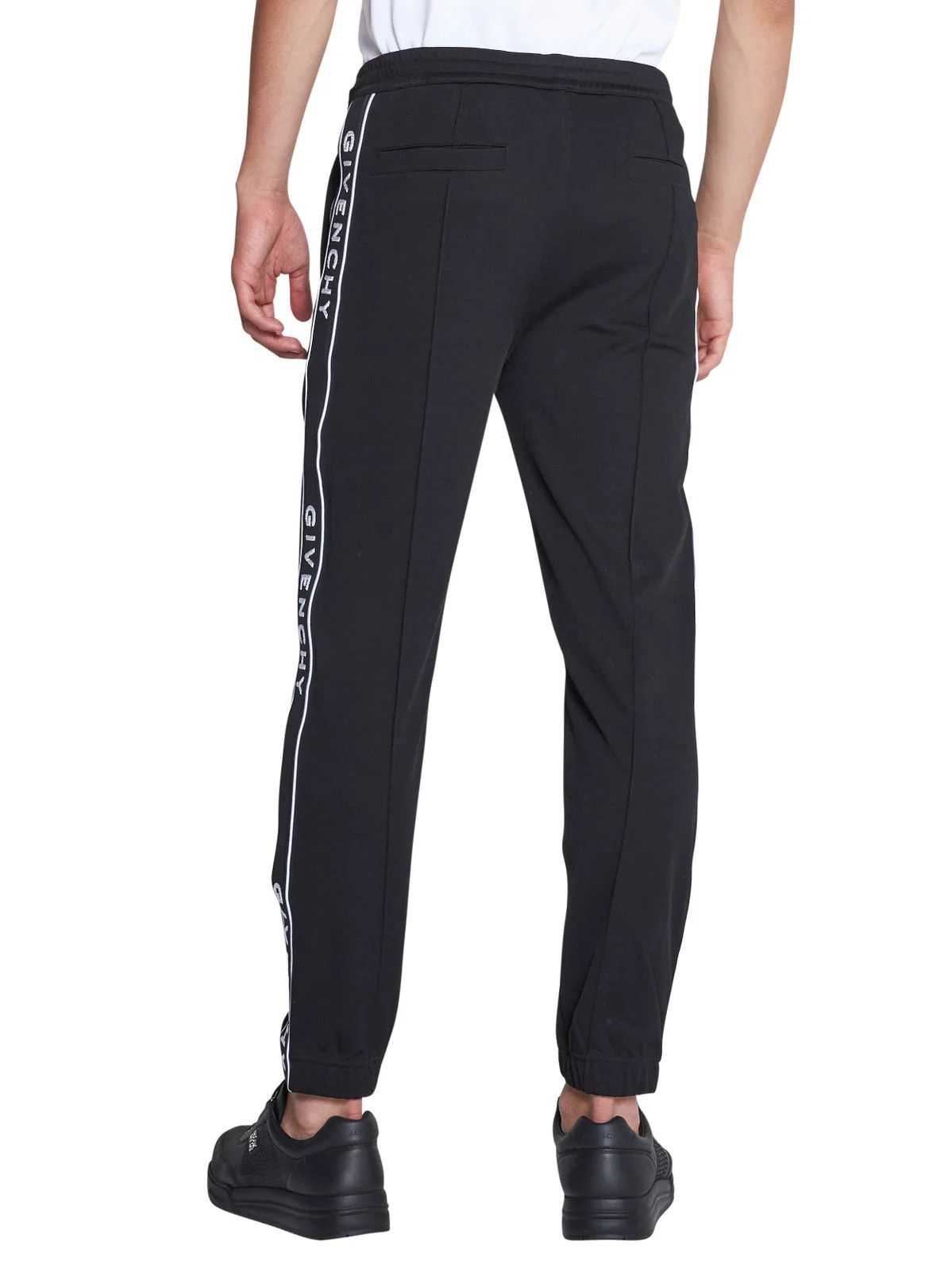 Givenchy o1gr1nt0125 Givenchy Logo-Stripe Track Pant in Black Size US 38 / EU 54 - 3 Thumbnail