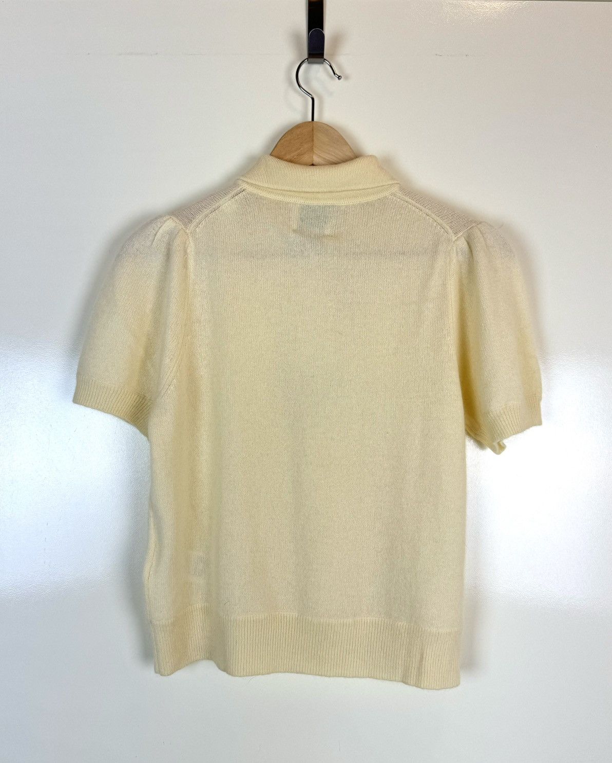 Allude Allude cashmere yellow polo sweater Brunello Cucinelli Size S / US 4 / IT 40 - 8 Thumbnail