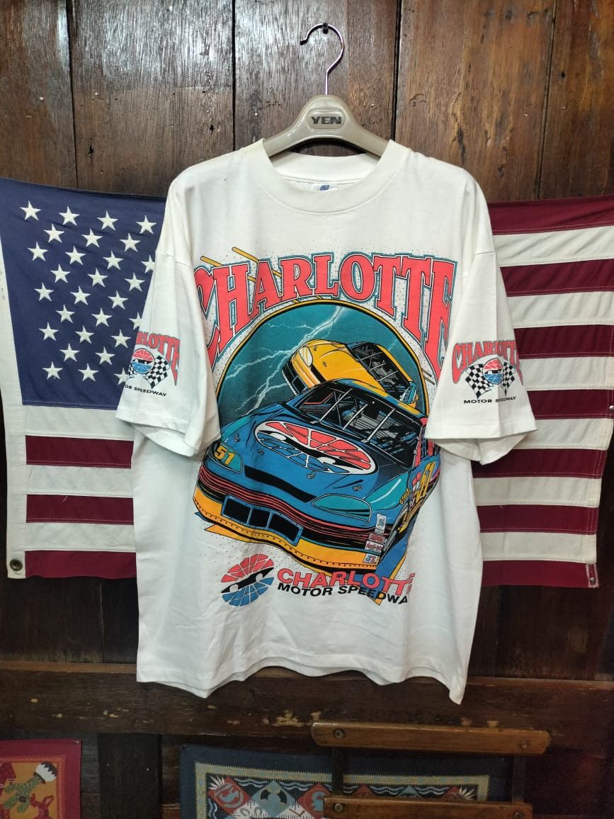 NASCAR × Vintage Vintage Nascar Charlotte Motor Speedway Size US XL / EU 56 / 4 - 1 Thumbnail