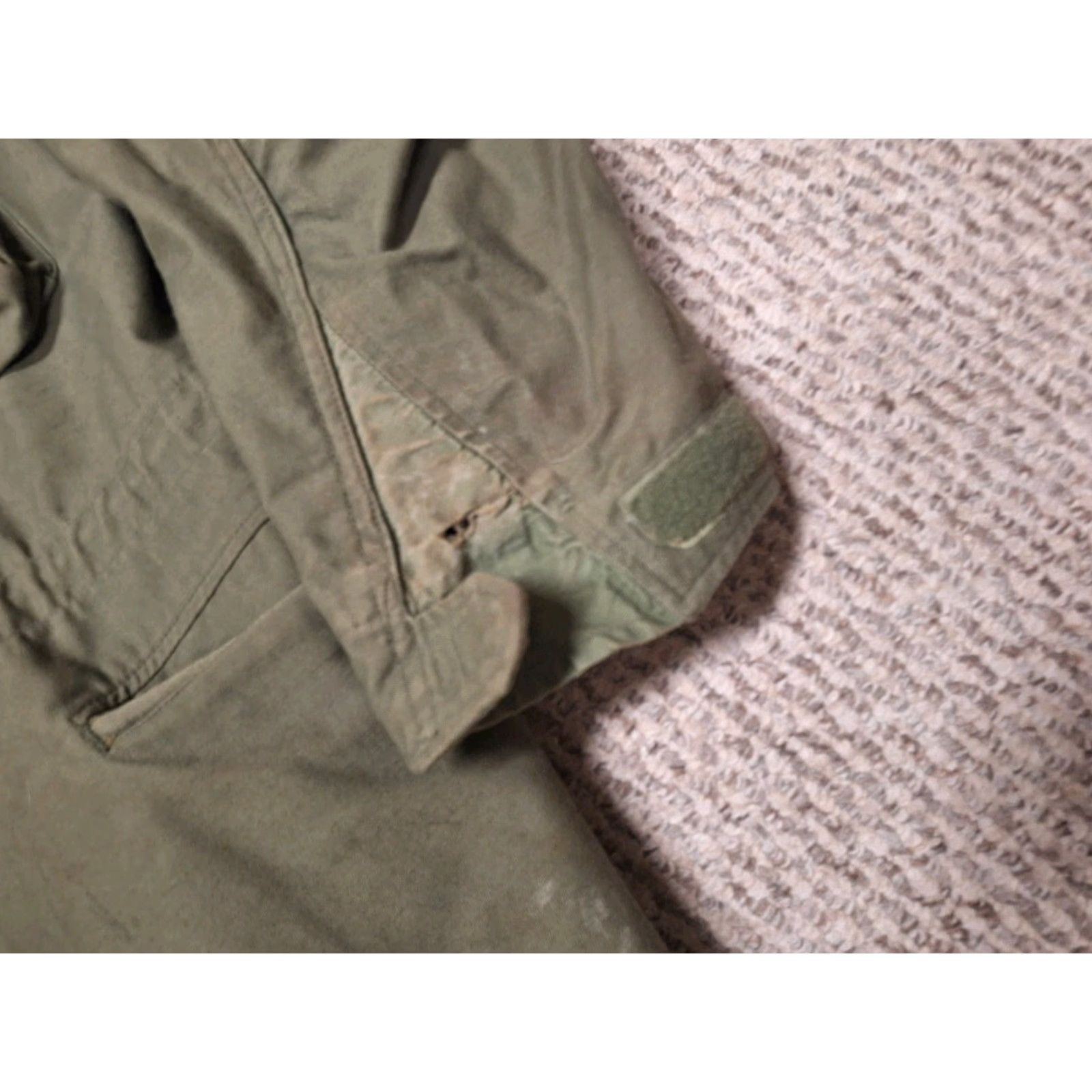 Vintage VINTAGE Unbranded Jacket Military Jacket Shirt? Size US S / EU 44-46 / 1 - 5 Thumbnail