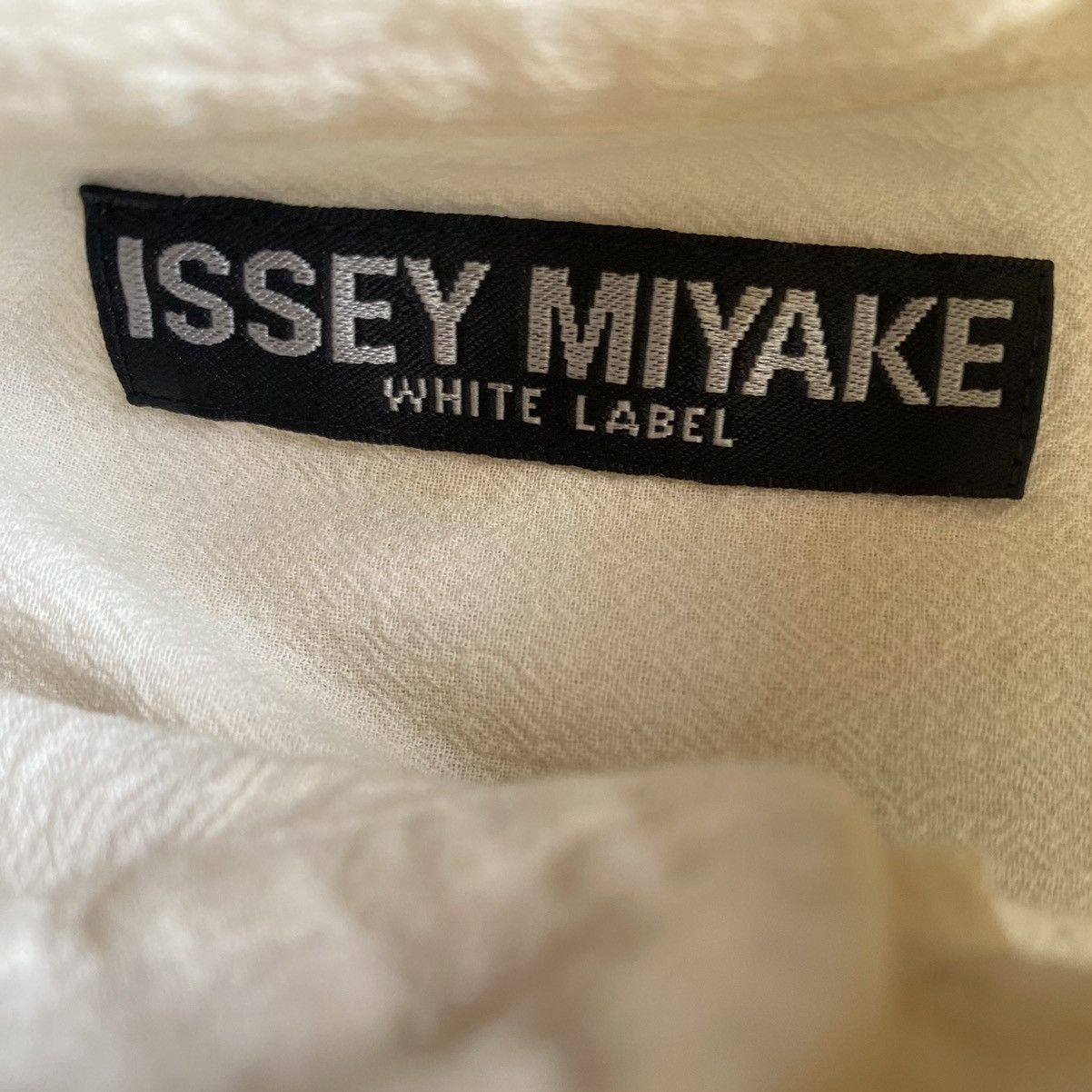 Issey Miyake Issey Miyake Cotton Crepe Oversize Shirt Size US L / EU 52-54 / 3 - 5 Thumbnail