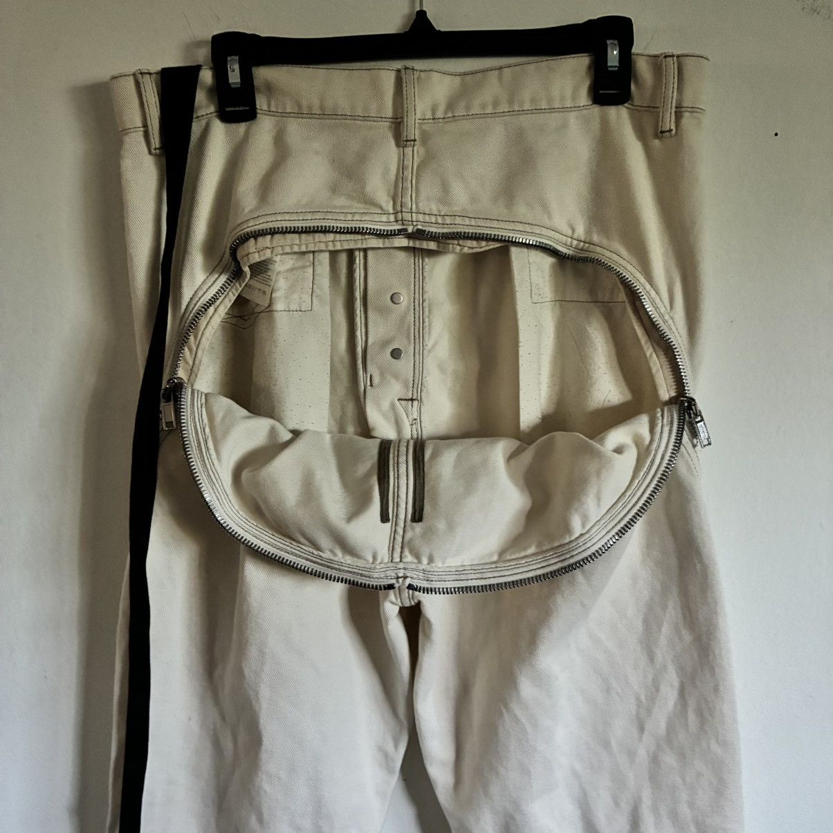 Rick Owens Drkshdw Rick owens drkshdw FOG natural banana bolan cuts Size US 33 - 5 Thumbnail