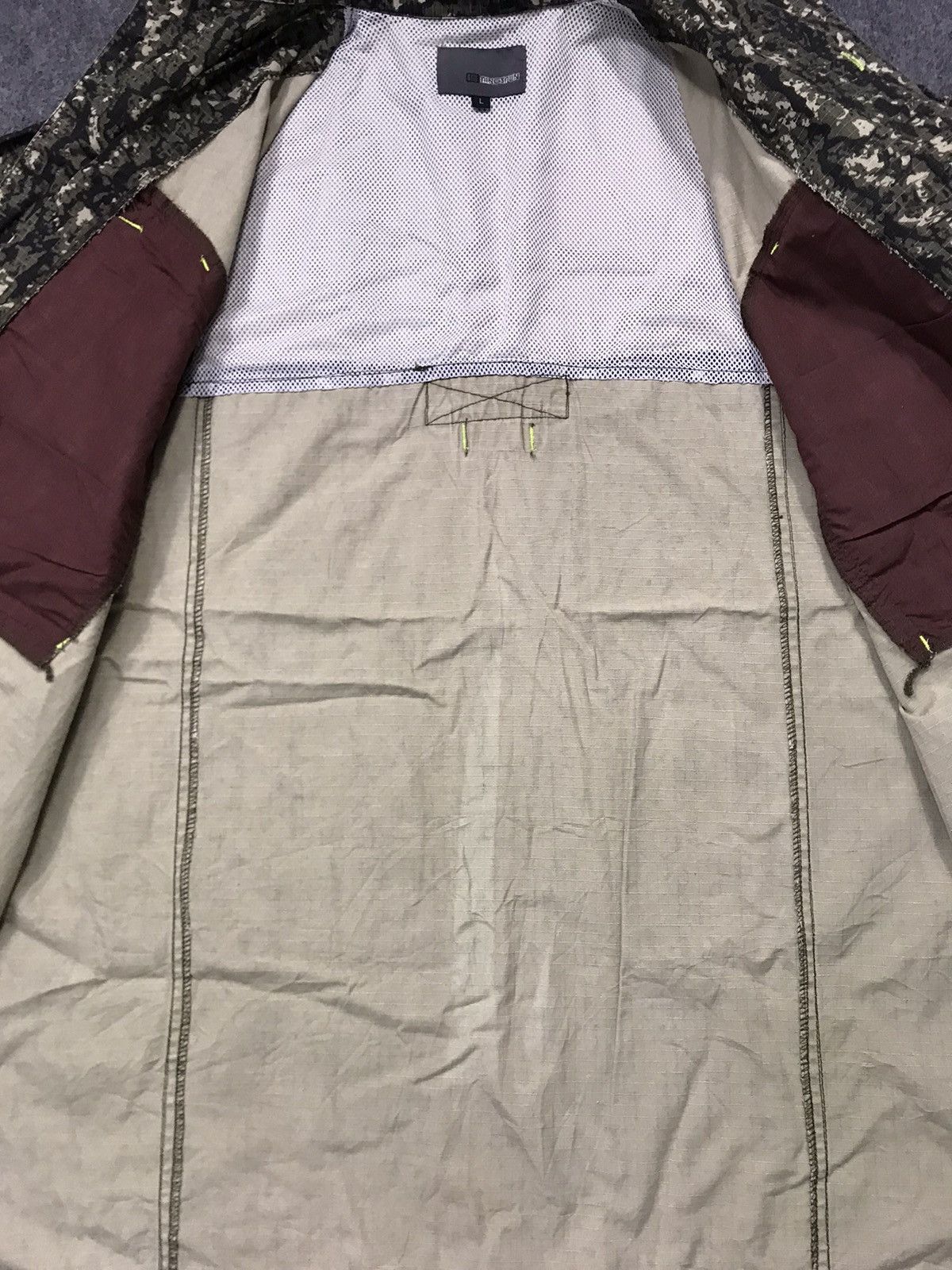 Ringspun Ringspun Camouflage Craft Massive Jacket Streetwear Fashion Size US XL / EU 56 / 4 - 11 Thumbnail