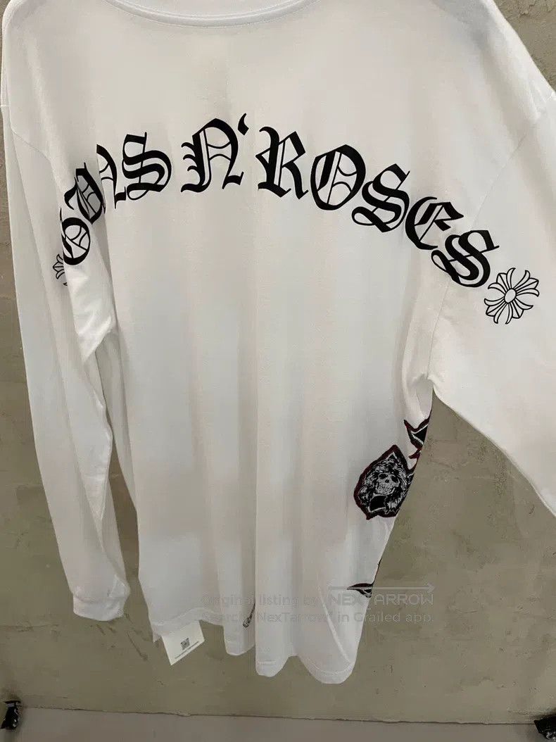 Chrome Hearts CHROME HEARTS Size L Gunhua side cross Sanskrit round neck Size US M / EU 48-50 / 2 - 4 Thumbnail