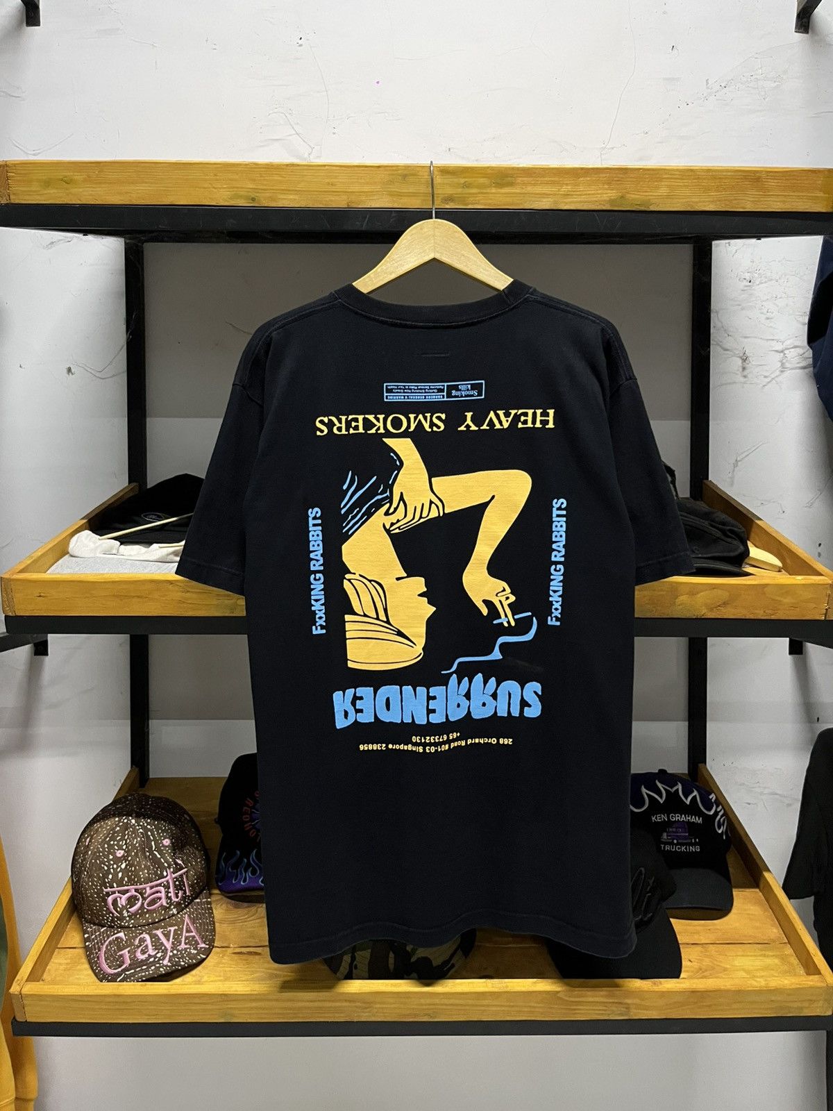 FR2 FR2 x Surrender Heavy Smoker Tshirt Size US XL / EU 56 / 4 - 4 Thumbnail