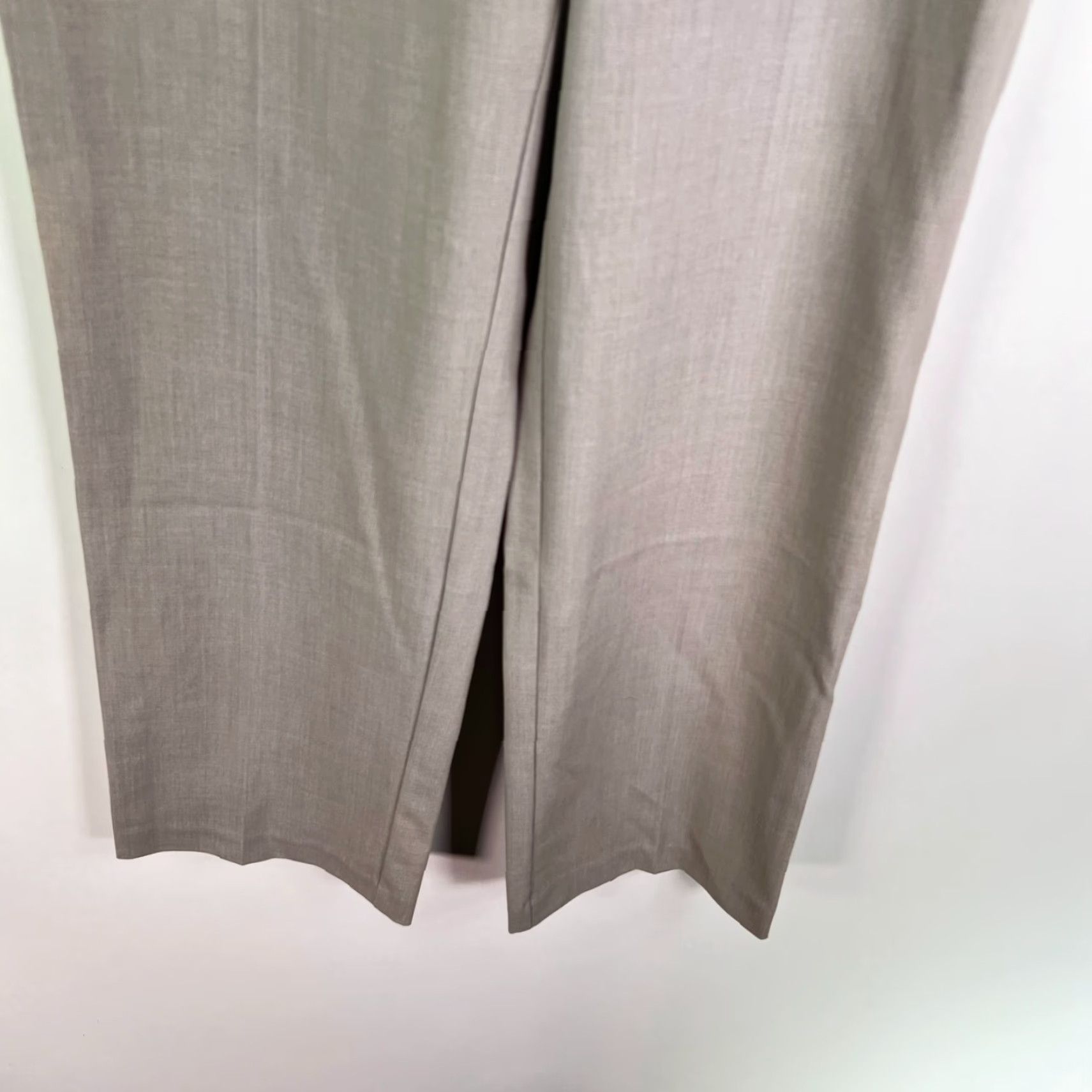 Vintage VINTAGE Dana Buchman Pants Flared Leg Womens Size 6 Beige Polyester Rayon Spandex Pockets 30x31 High Rise Flat Front Size 28" / US 6 / IT 42 - 5 Thumbnail