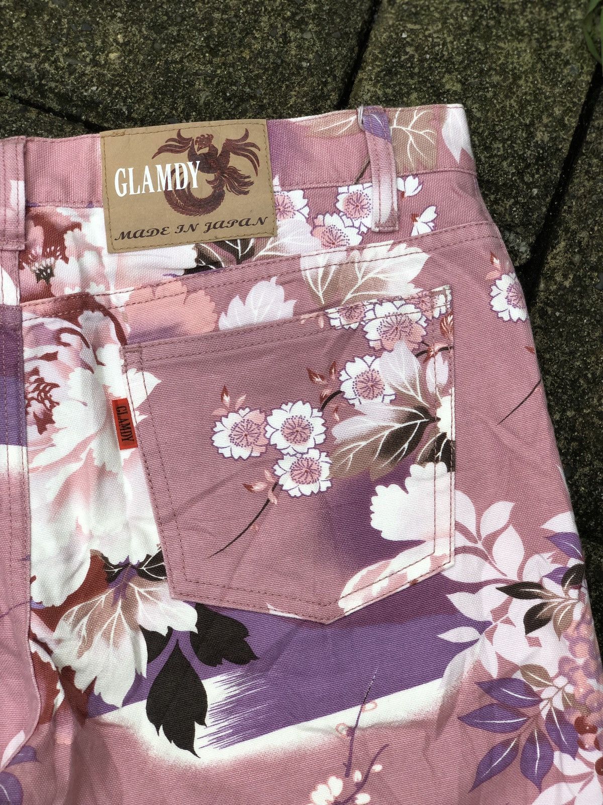 Other 💸NEED GONE💸 Glamdy Flower Printed Flared Denim Pants Size US 32 / EU 48 - 11 Thumbnail