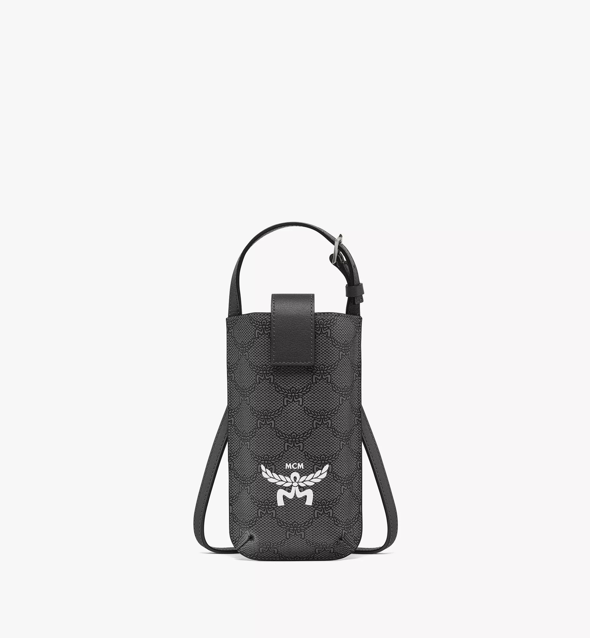 MCM o1mt1gz0225 Size: OS / Pouch in Black/Grey Size ONE SIZE - 1 Thumbnail
