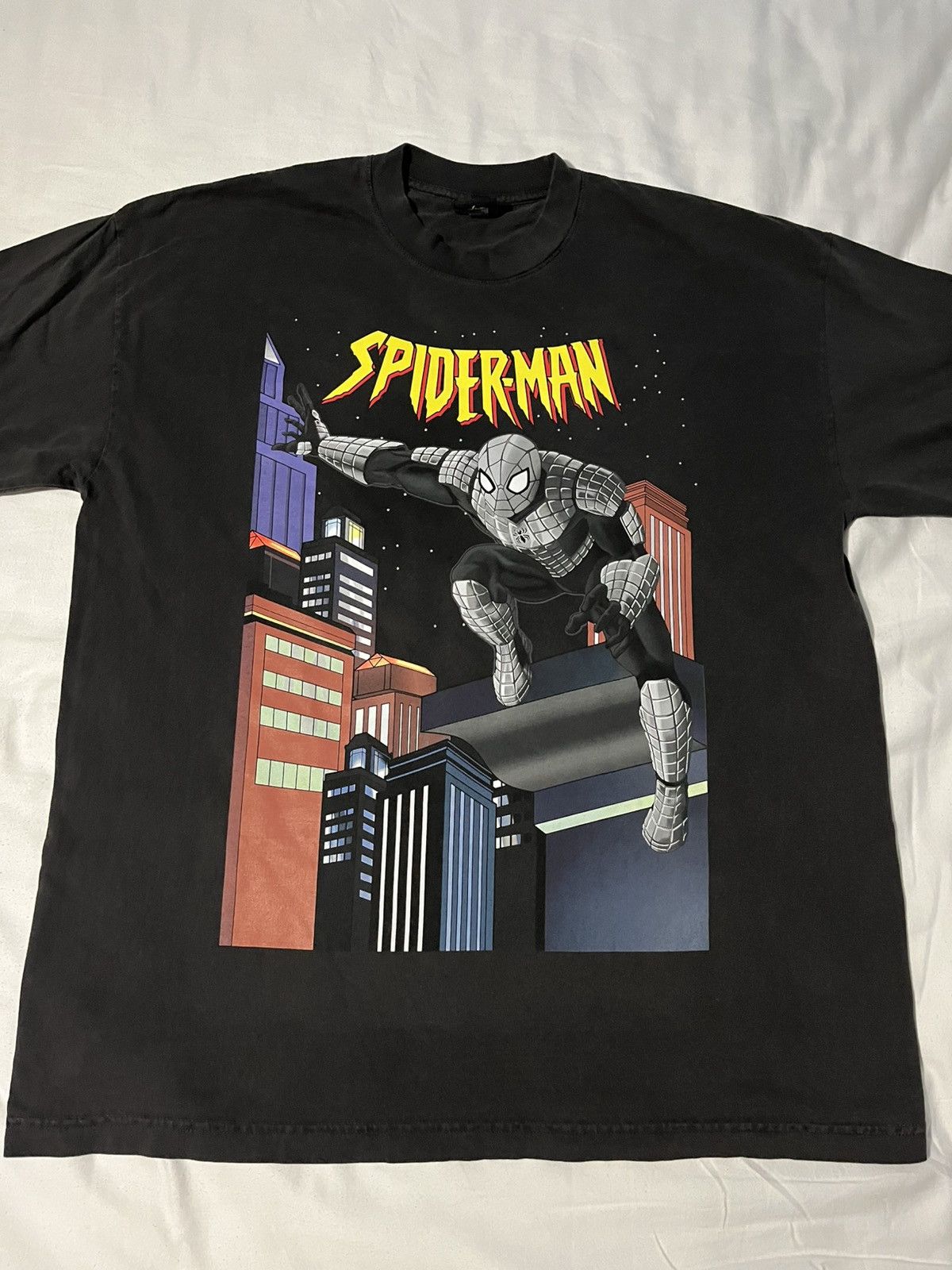Other Deadstock Luis Spider-Man Black Tee Shirt Men's XL Size US XL / EU 56 / 4 - 1 Thumbnail