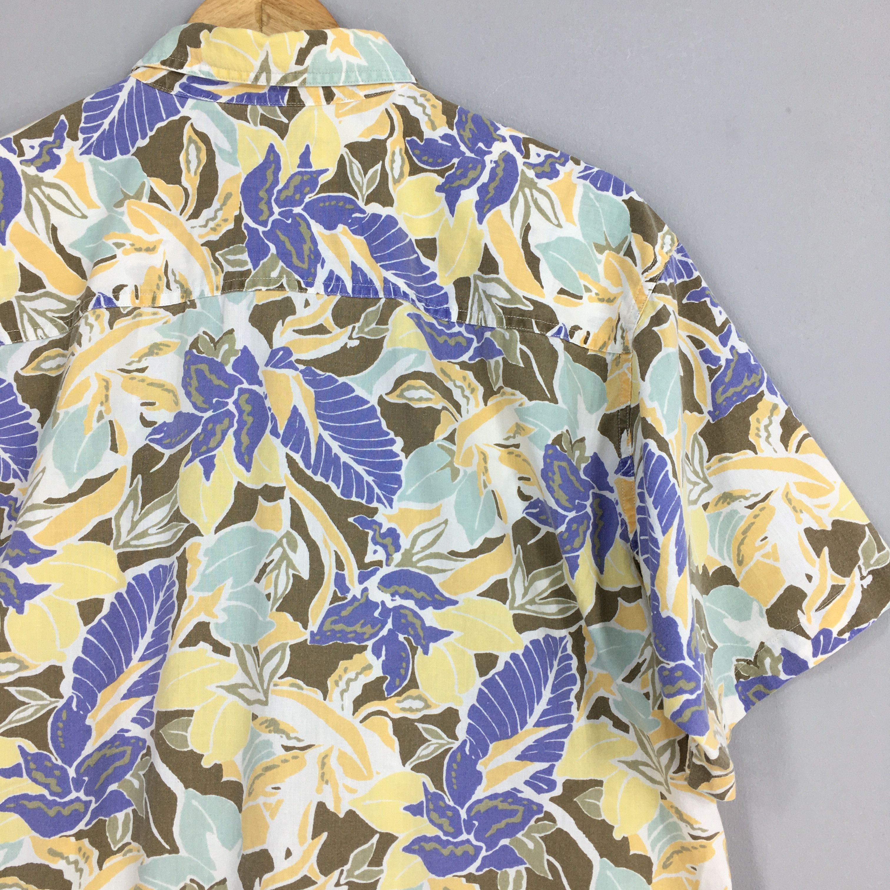 L.L. Bean Vintage 80s LL Bean Hawaii Aloha Flower Shirt Medium Size US M / EU 48-50 / 2 - 7 Thumbnail