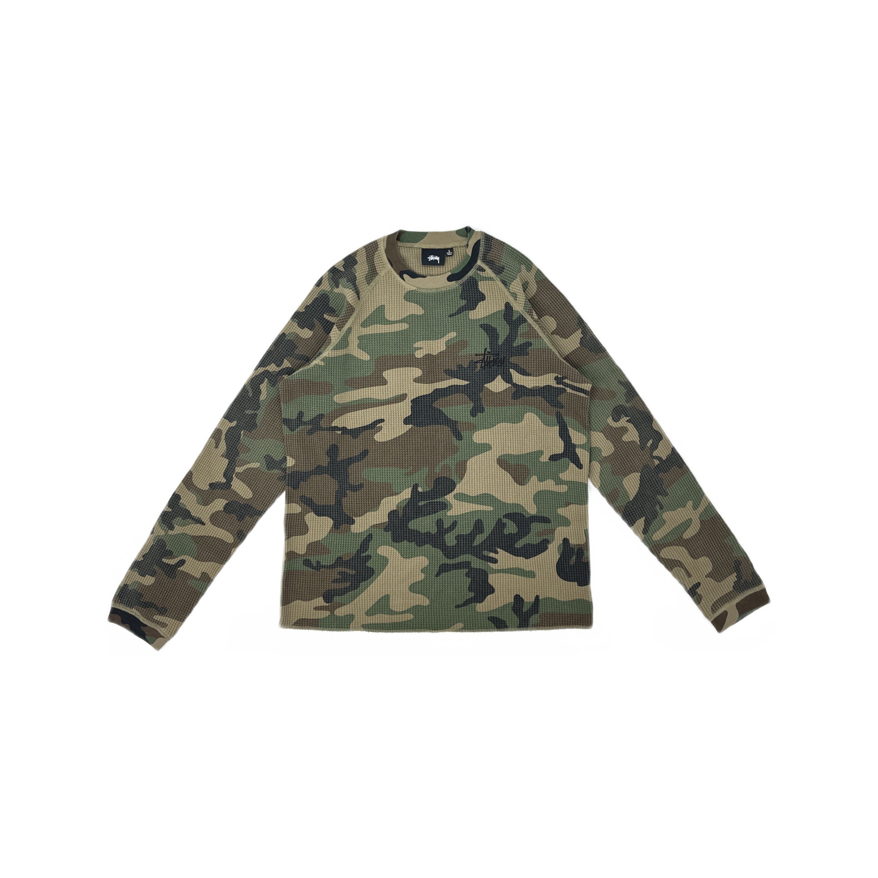Stussy Stussy Desert Camo Thermal T-Shirt | Grailed