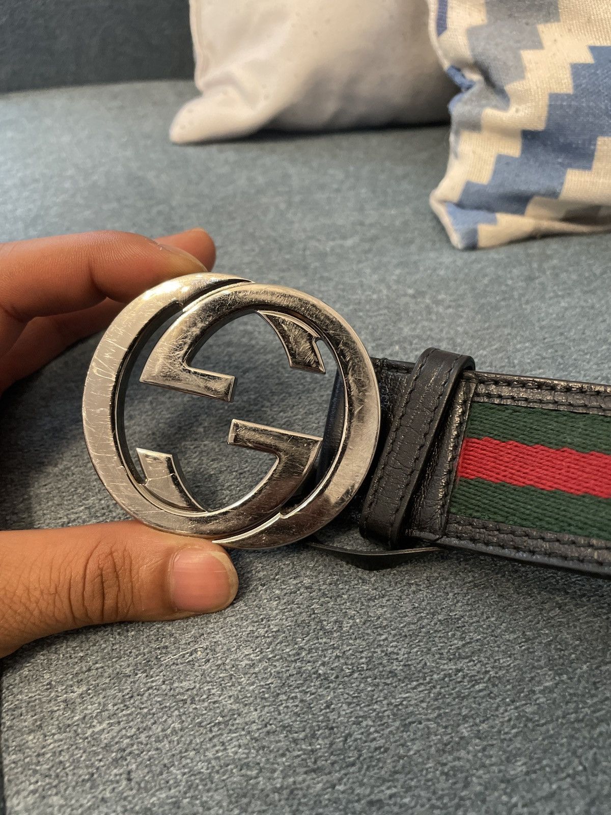 Gucci Gucci belt Size 46 - 3 Thumbnail