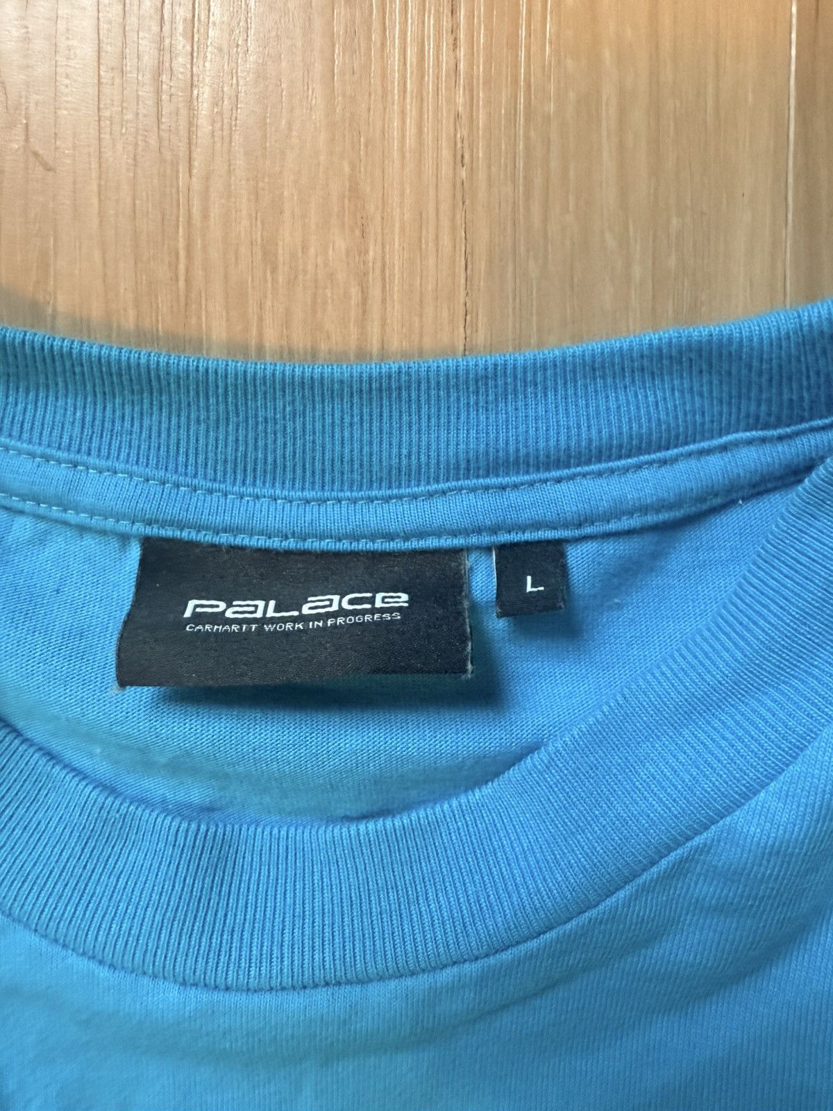 Carhartt Wip × Palace Palace x Carhart blue t shirt Size US L / EU 52-54 / 3 - 3 Thumbnail