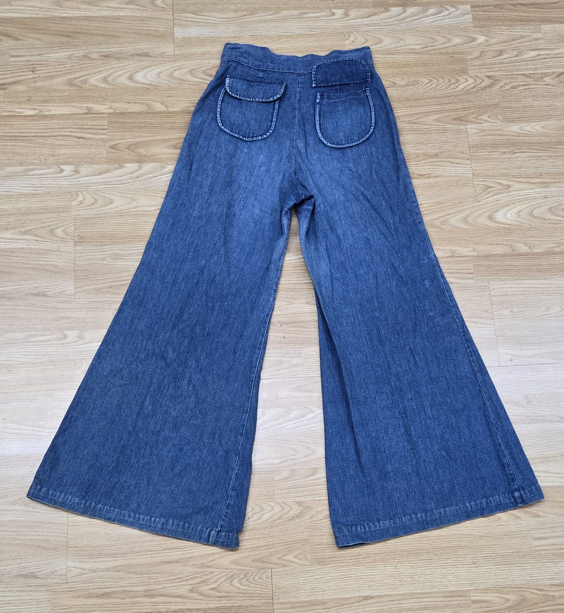 Vintage Vintage 70s Bell bottoms pants Size 34" / US 12 / IT 48 - 2 Thumbnail