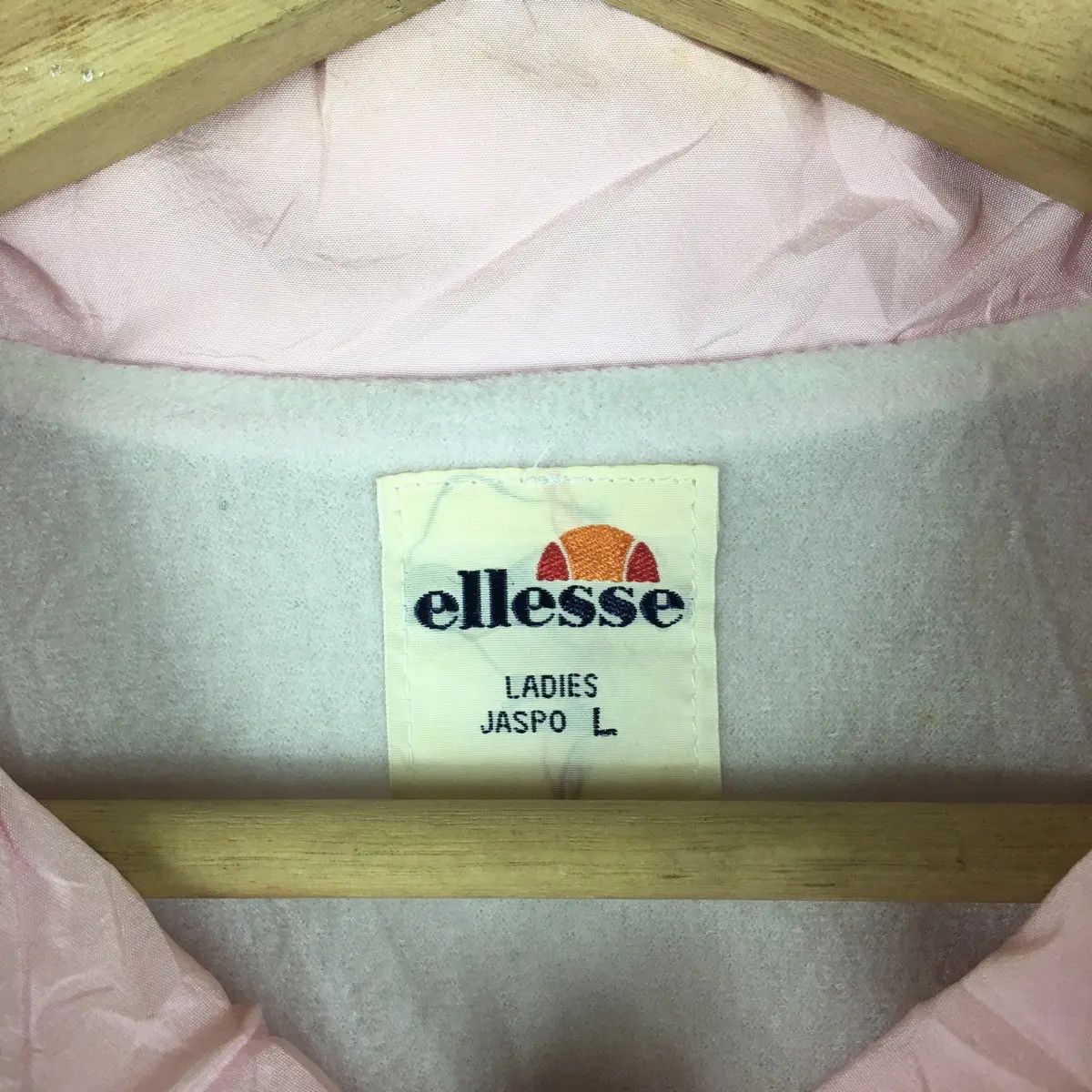 Ellesse Vtg ELLESSE Italia Pink Sweater Windbreaker Sweater Outdoor Size L / US 10 / IT 46 - 6 Thumbnail