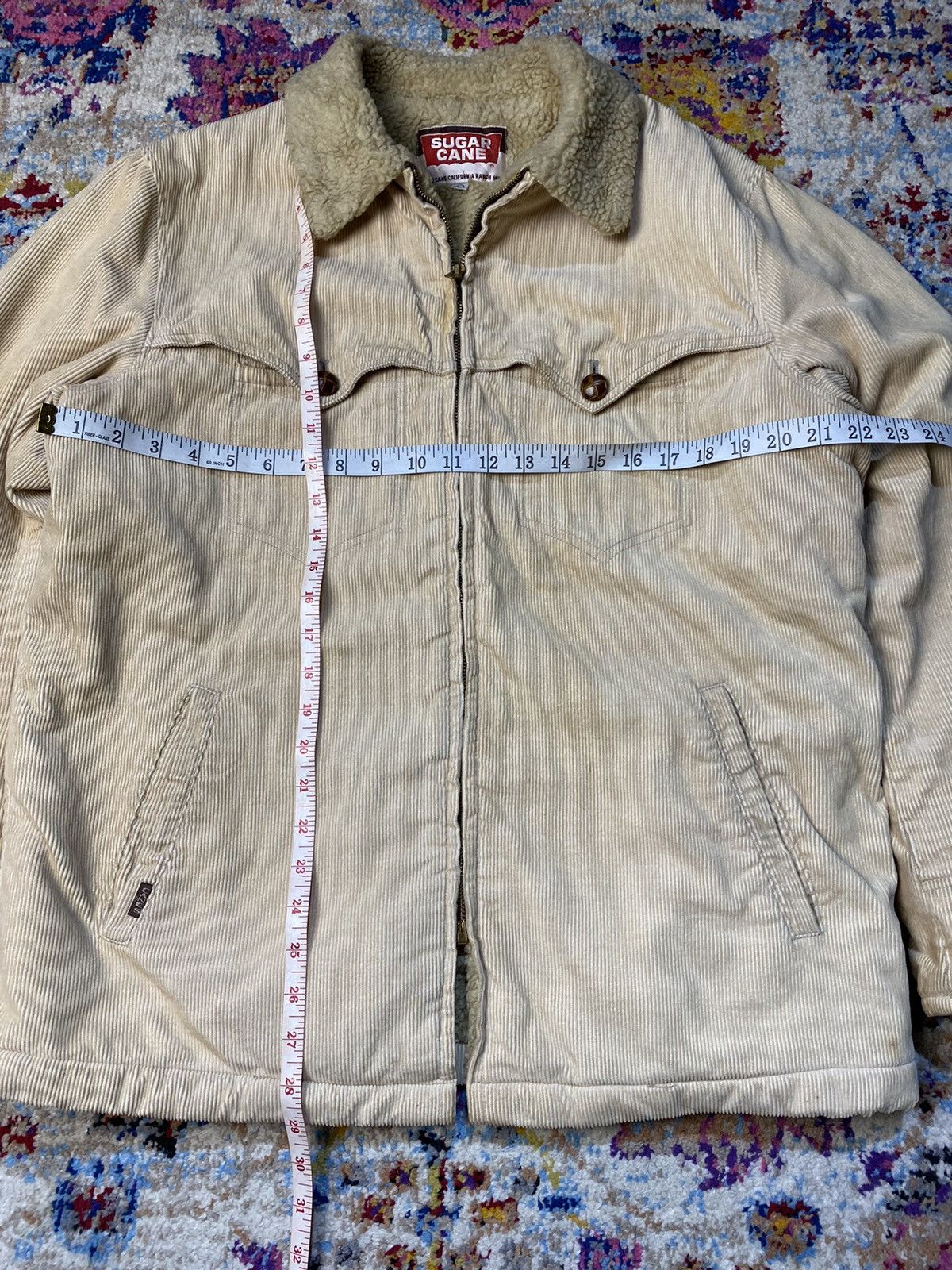 Sugar Cane × Vintage VTG SUGARCANE CALIFORNIA FLEECE LINE CORDUROY JACKET Size US L / EU 52-54 / 3 - 13 Thumbnail