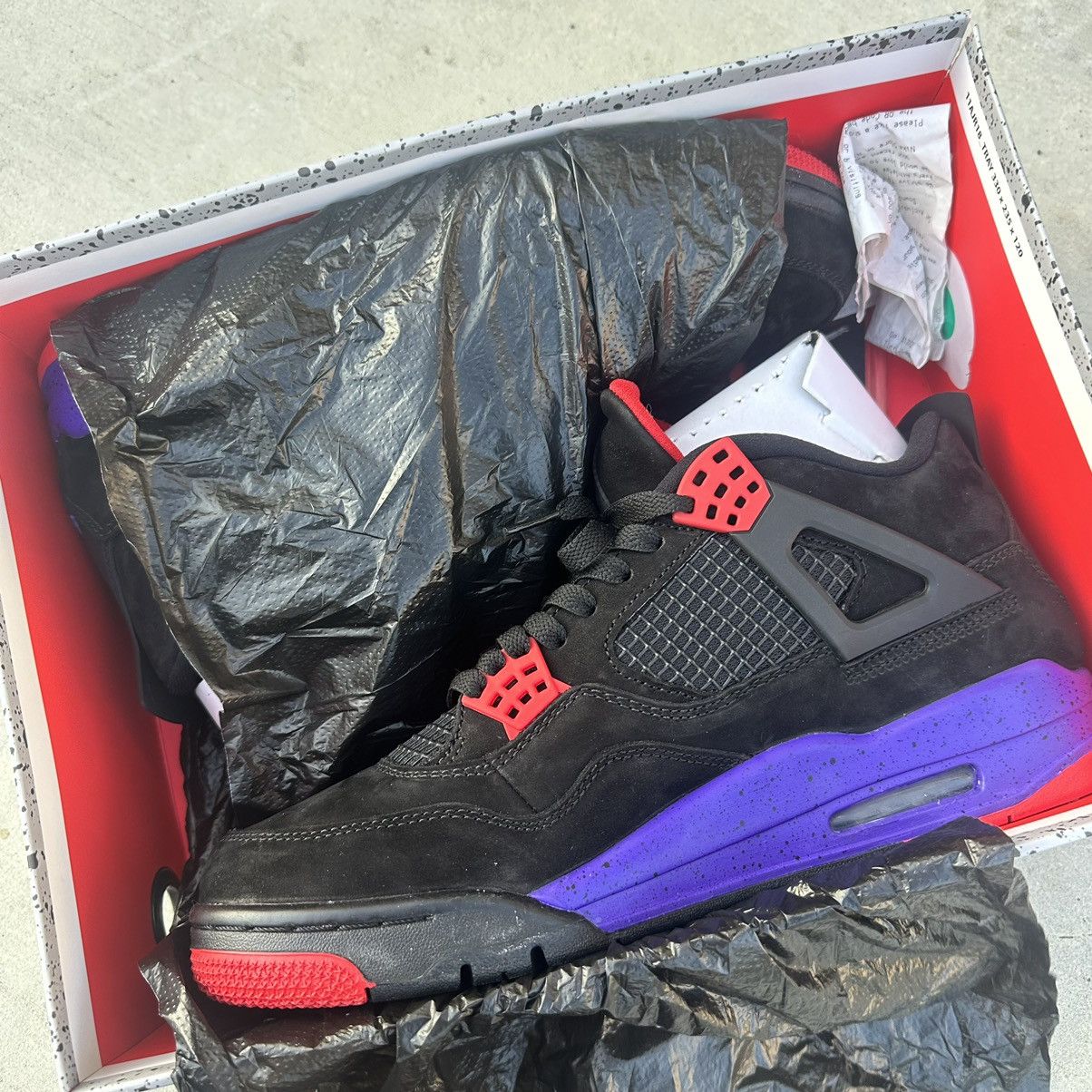 Nike Jordan 4 OVO Raptors Drake Signatures Size US 10.5 / EU 43-44 - 12 Thumbnail