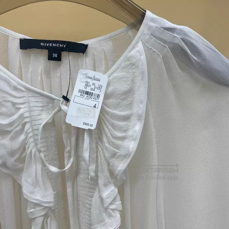 Givenchy Givenchy Silk Shirt Size XS / US 0-2 / IT 36-38 - 3 Thumbnail
