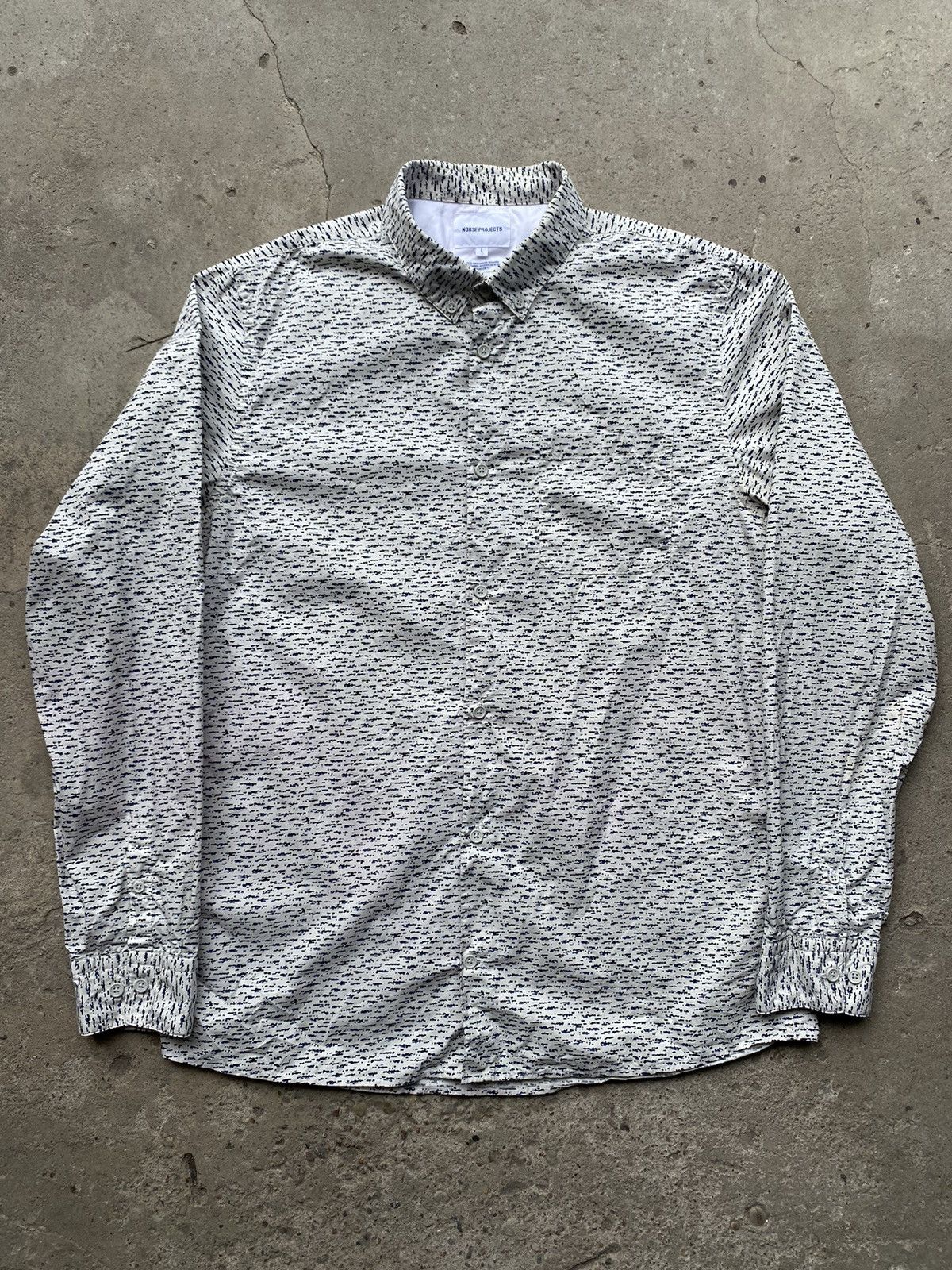 Norse Projects Norse projects shirt Emil slub print | Grailed