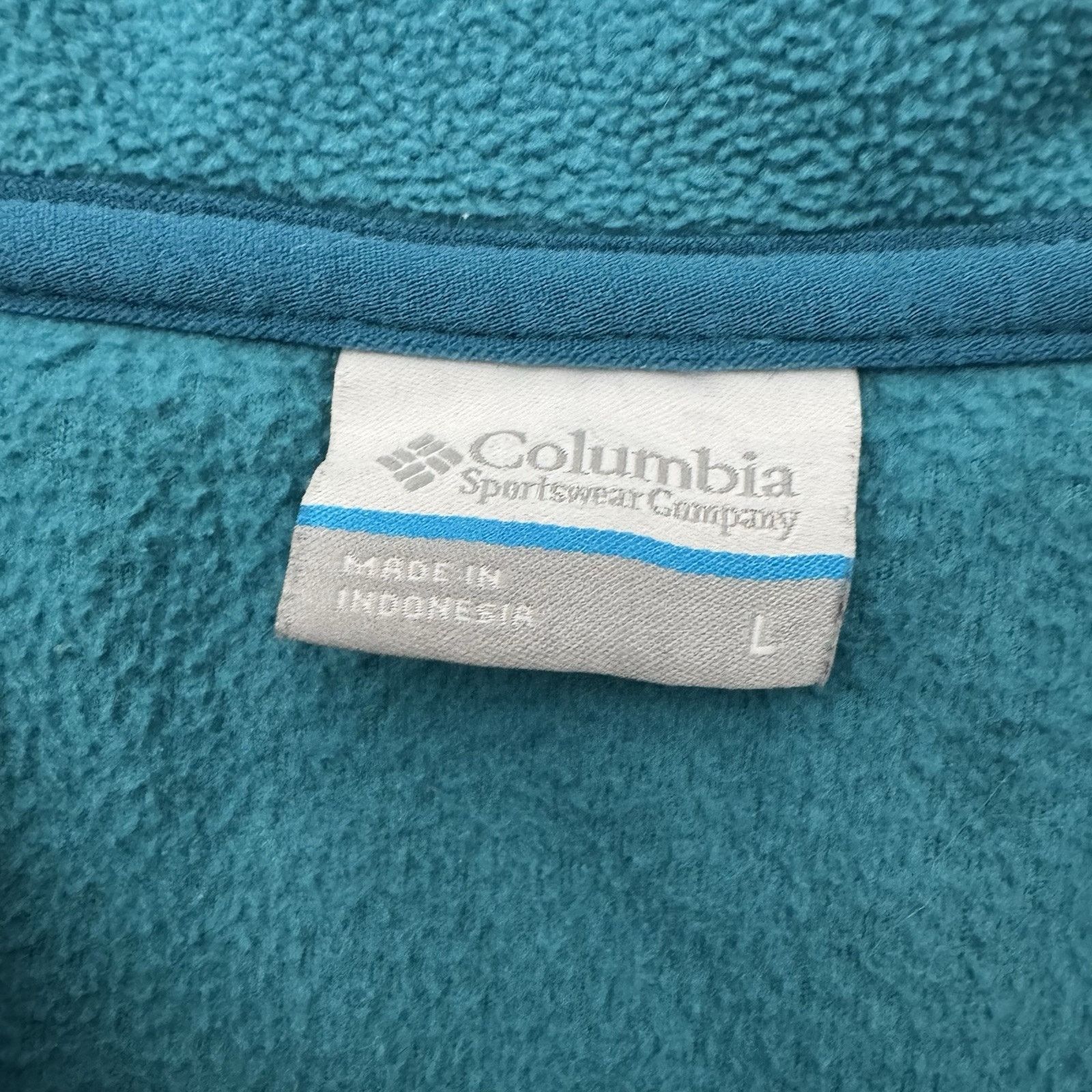 Columbia Columbia Fleece Coat Women Large High Neck Gorpcore Quilted Size L / US 10 / IT 46 - 5 Thumbnail