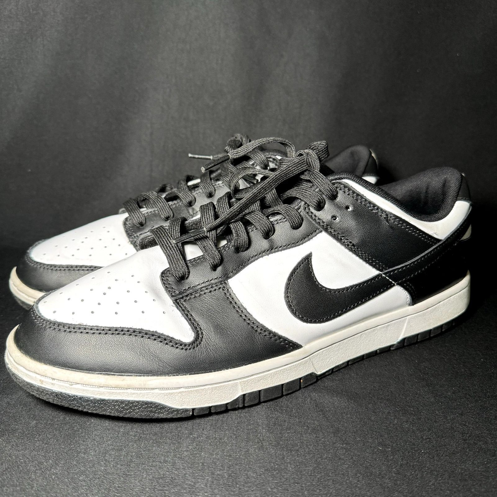 Nike Size 13 - Nike Dunk Low Black White Men's Shoes - Ships Now Size US 13 / EU 46 - 8 Thumbnail