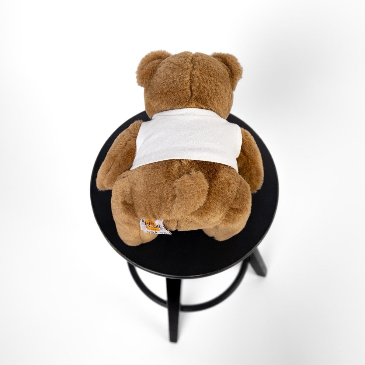 Hard Rock Cafe Hard Rock Cafe Orlando Teddy Bear Plush Toy Brown Logo Size ONE SIZE - 2 Thumbnail