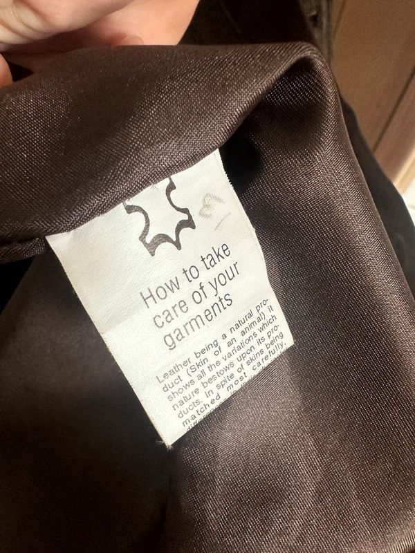 Other coat vintage leather oversize XL Size XL / US 12-14 / IT 48-50 - 13 Thumbnail